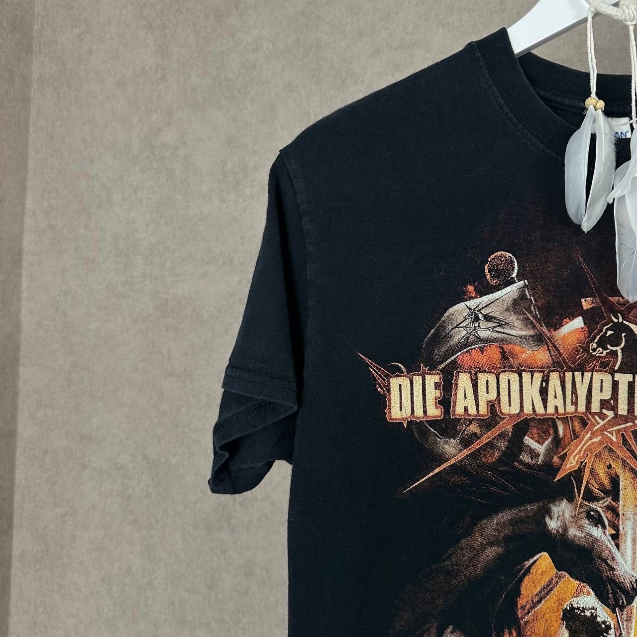 Band Tees × Vintage Vintage Die Apokalyptischen Reiter T-shirts Big Logo 00s Size US M / EU 48-50 / 2 - 4 Thumbnail