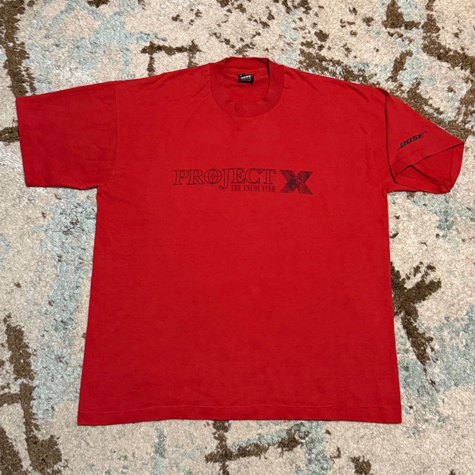 Fruit Of The Loom × Vintage Vintage 90s Project X The Encounter Bose Promo Shirt Size XL Size US XL / EU 56 / 4 - 2 Thumbnail