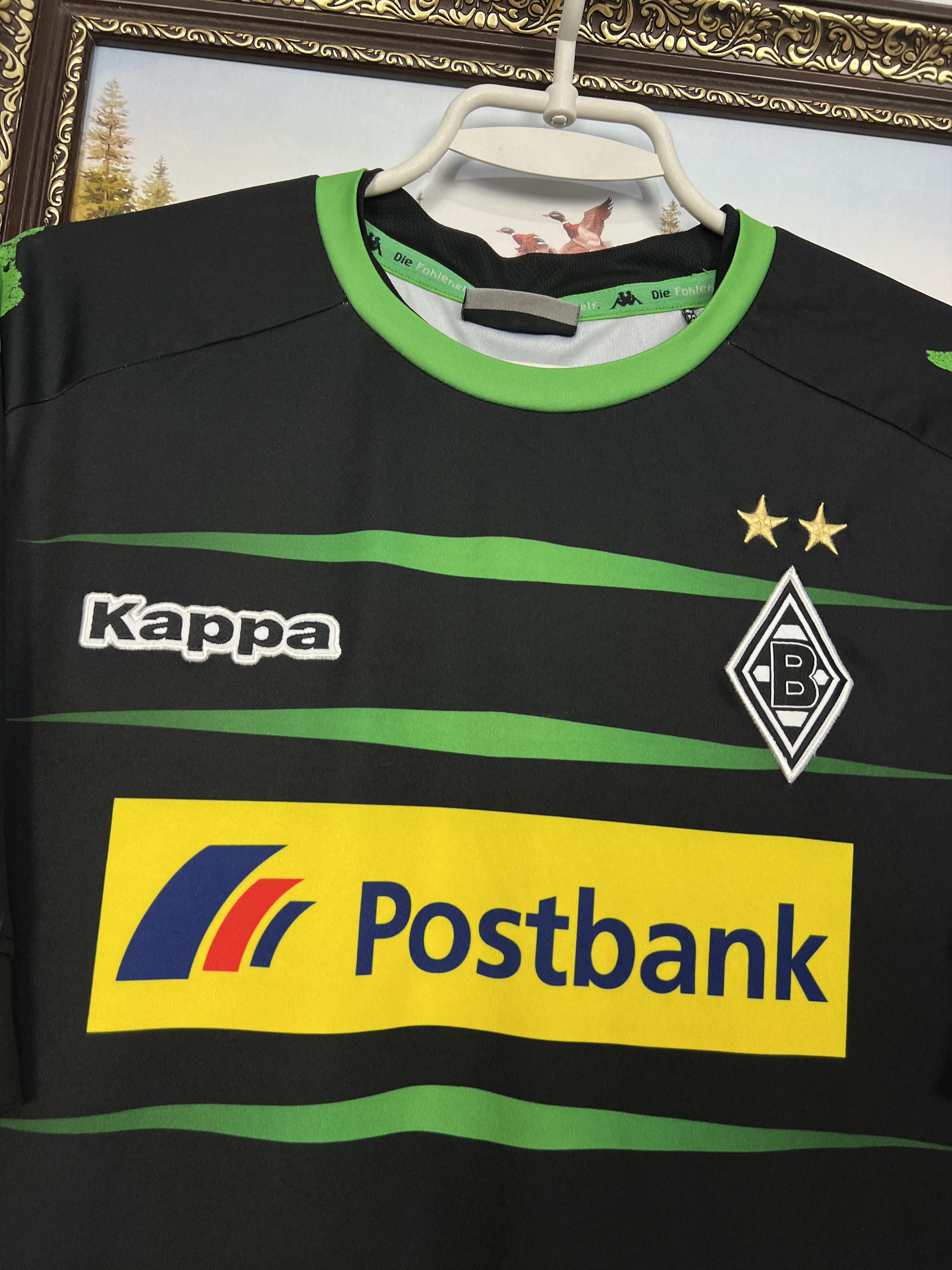 Kappa Monchengladbach Cup Shirt football shirt Soccer Jersey Size US L / EU 52-54 / 3 - 3 Thumbnail
