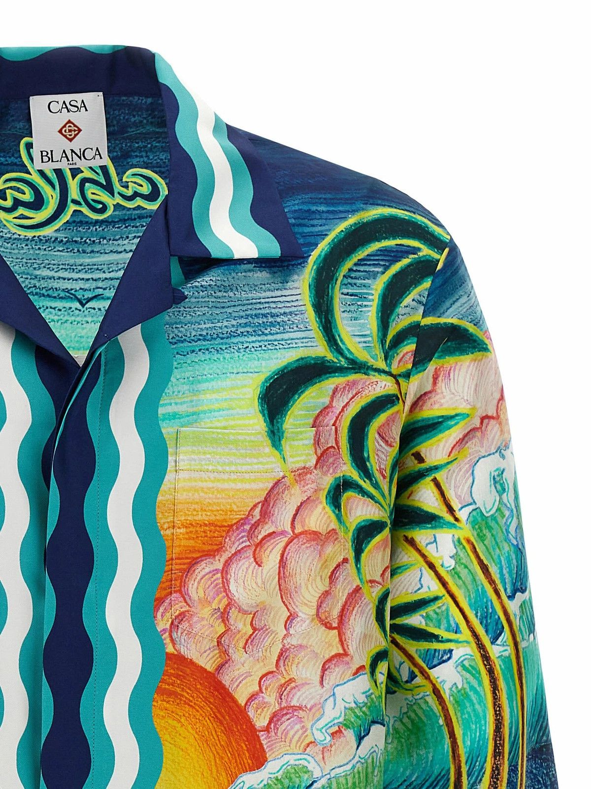 Casablanca o1y0526 Patterned Shirt in Multicolor Size US S / EU 44-46 / 1 - 3 Thumbnail