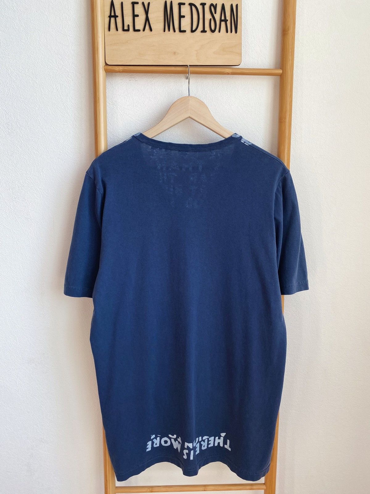 Maison Margiela MAISON MARTIN MARGIELA AIDS garment dyed v- neck t-shirt Size US L / EU 52-54 / 3 - 10 Thumbnail