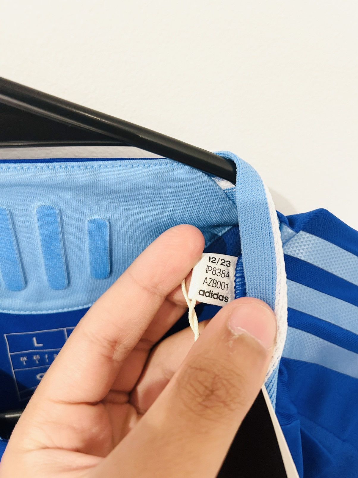 Adidas Messi Argentina 2024 Away Player Jersey BNWT Size US L / EU 52-54 / 3 - 8 Thumbnail