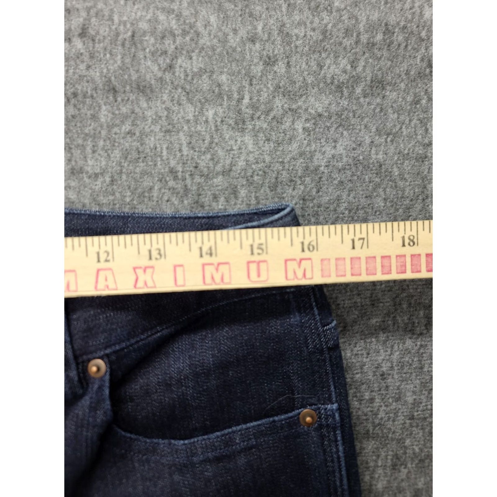 Doublet Duluth Curvesetter Jeans Womens 36x32 Skinny Fit Double Flex Workwear Denim Blue Regular Mens Womens Girls Size 25" / US 0 / IT 36 - 6 Thumbnail