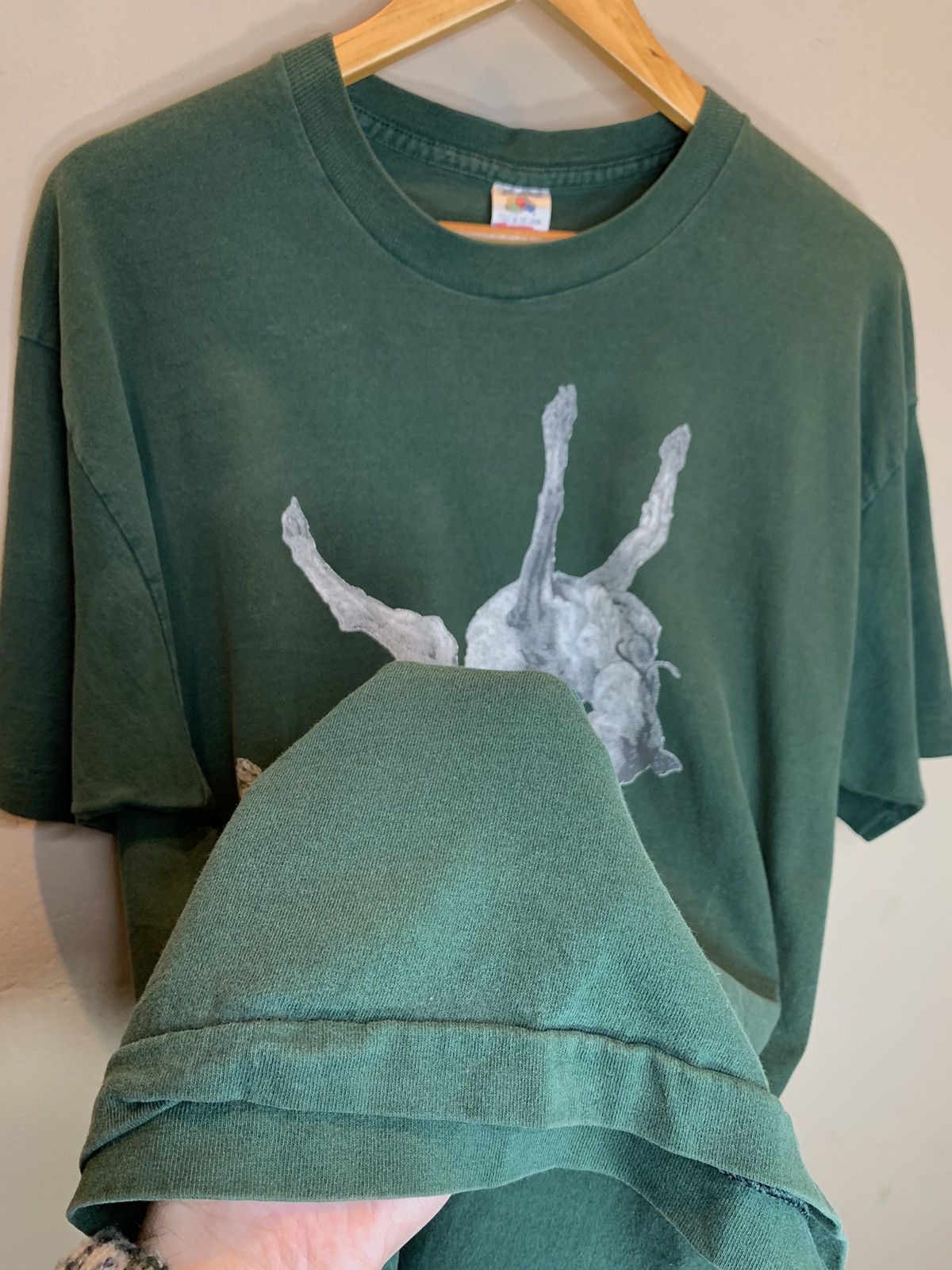 Band Tees RARE Vintage 1994 The Jesus Lizard Down Album Art Band Shirt Size US XL / EU 56 / 4 - 7 Thumbnail