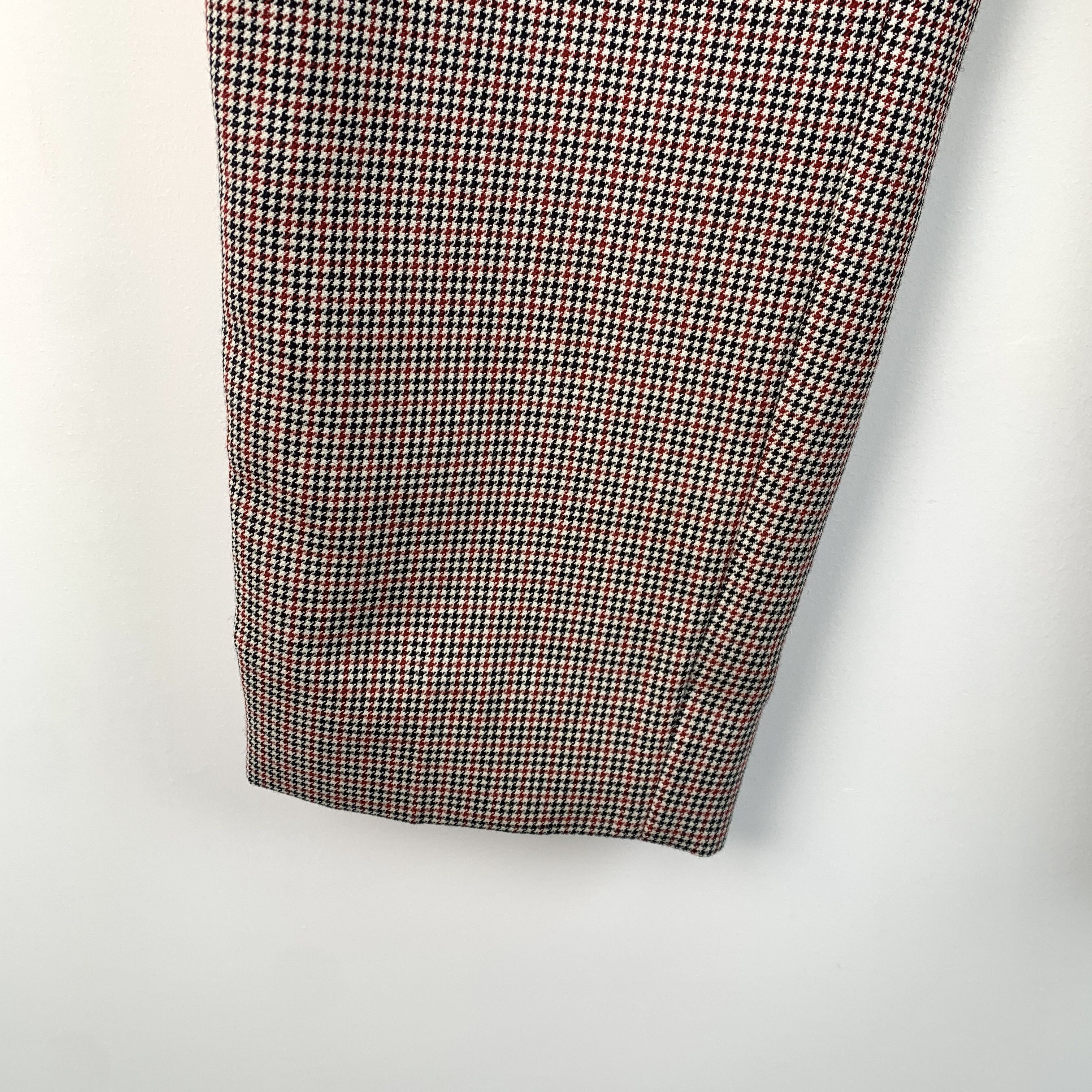 Gucci J15608 Gucci Mens Houndstooth Wool Track Pants Size US 34 / EU 50 - 5 Thumbnail