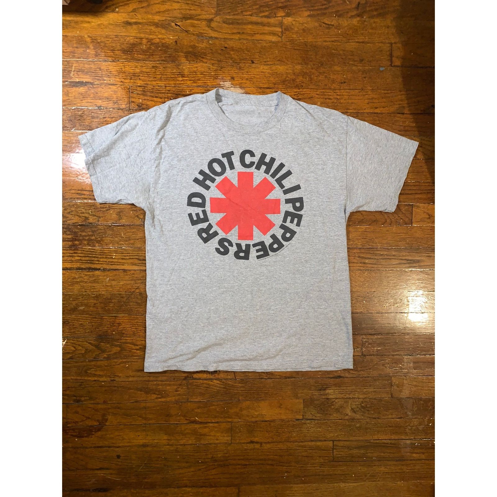 Red Hot Chili Peppers 2007 Gray Tee Band Tee Medium/Large