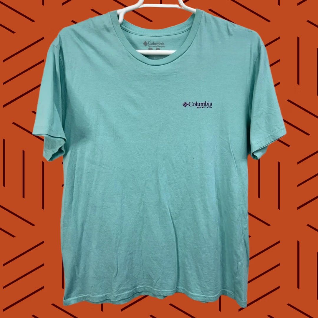 Altea Columbia PFG Fishing Gear Men's Cotton T-shirt Teal Purple XL Men's Fish Size US XL / EU 56 / 4 - 1 Thumbnail