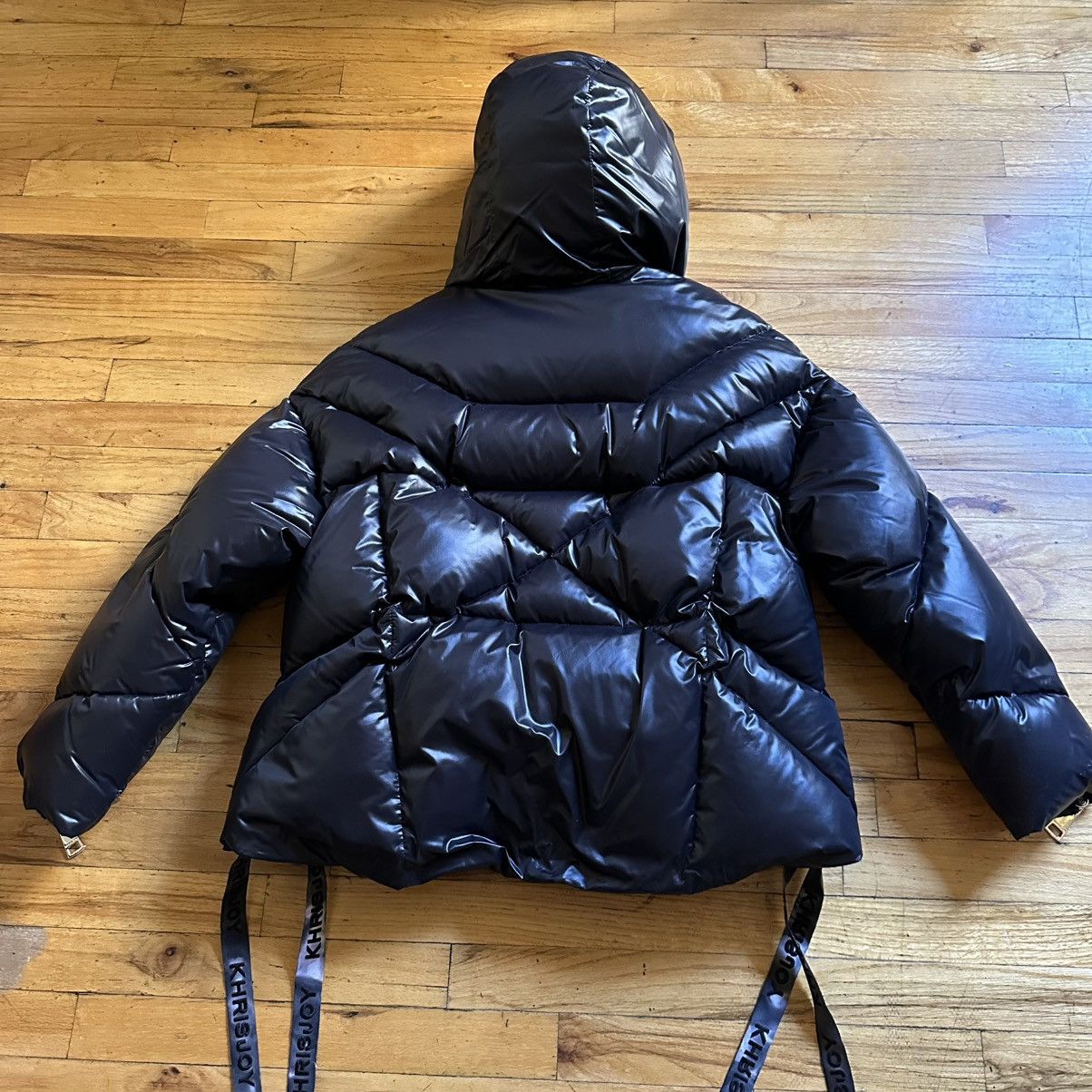 Khrisjoy Iconic shiny black puffer NWOT Size S / US 4 / IT 40 - 5 Thumbnail