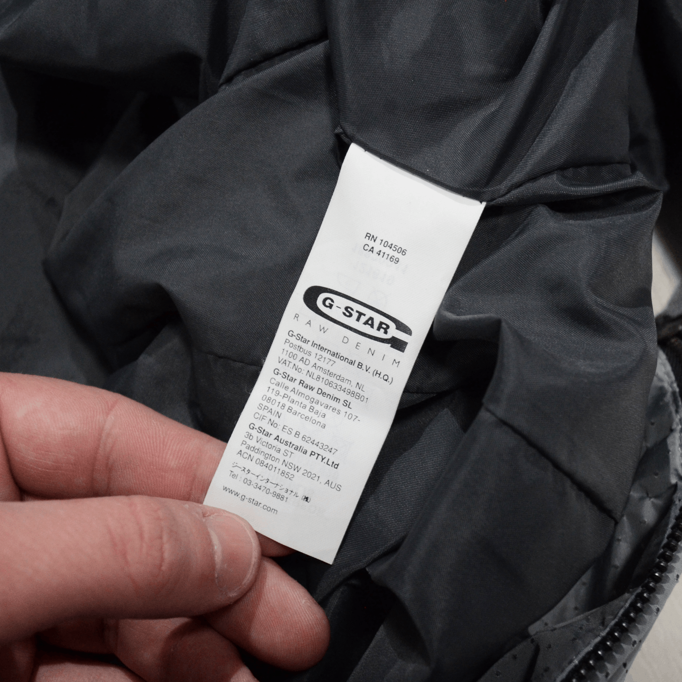 G-Star G-star Raw Light Grind Perfor Jacket Hooded Size L-M Gray Size US L / EU 52-54 / 3 - 13 Thumbnail