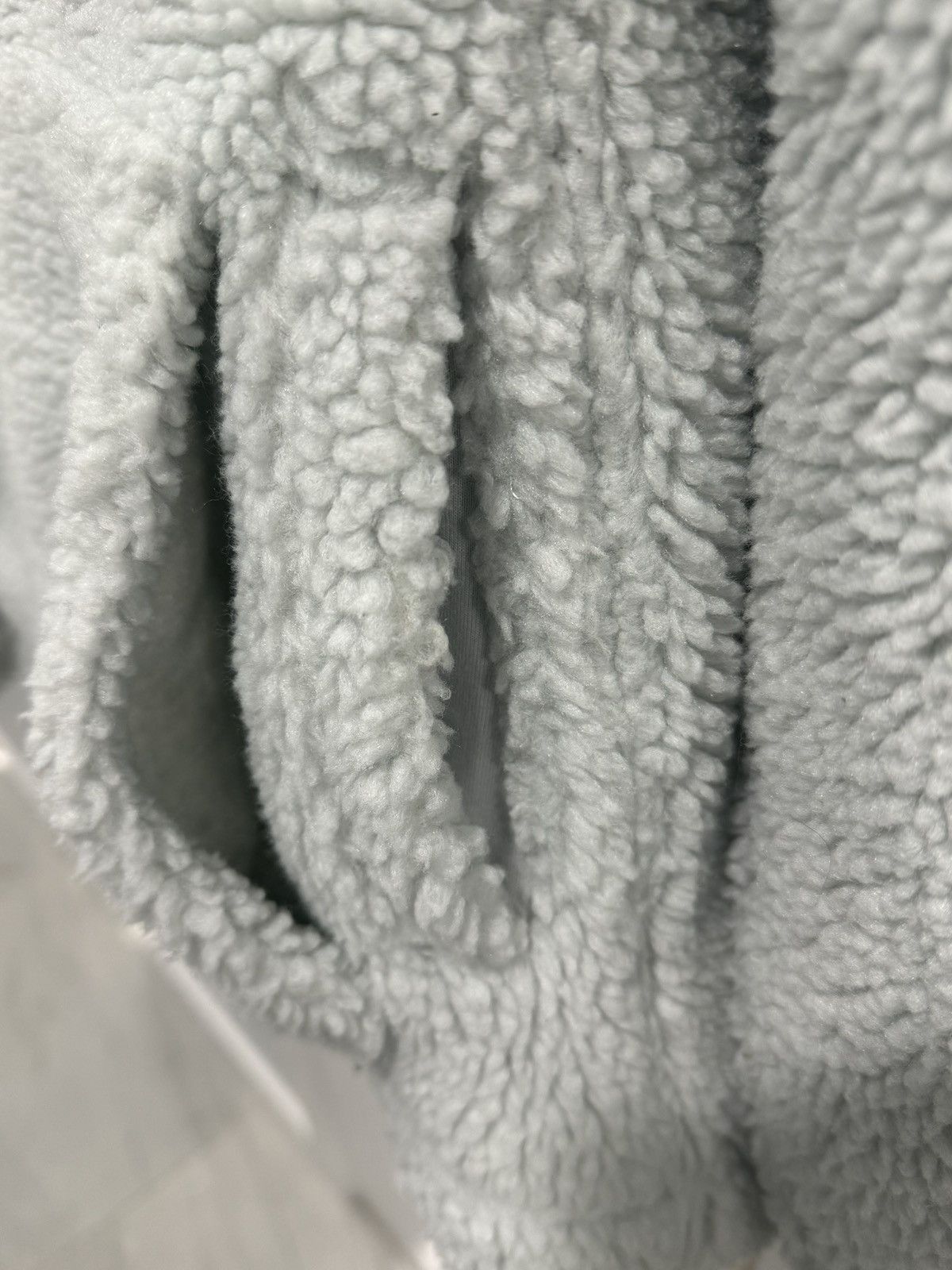 Kith Kith Sherpa Double Pocket Hoodie - Pearl Blue Size US M / EU 48-50 / 2 - 6 Thumbnail