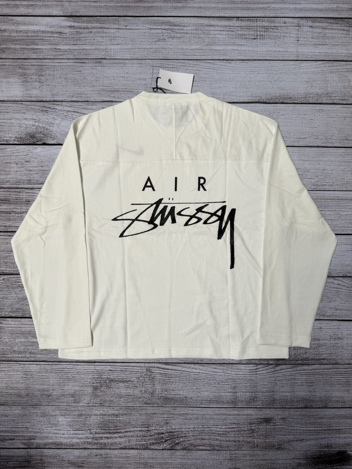 Nike × Stussy NEW Stussy x Nike Dri-FIT Mesh Jersey White Size M 