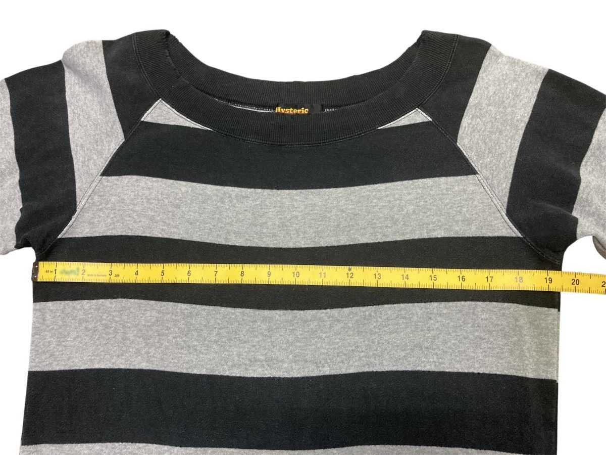Hysteric Glamour Vintage Hysteric Glamour Wide-Neck Stripes Sweatshirt Size M / US 6-8 / IT 42-44 - 14 Thumbnail