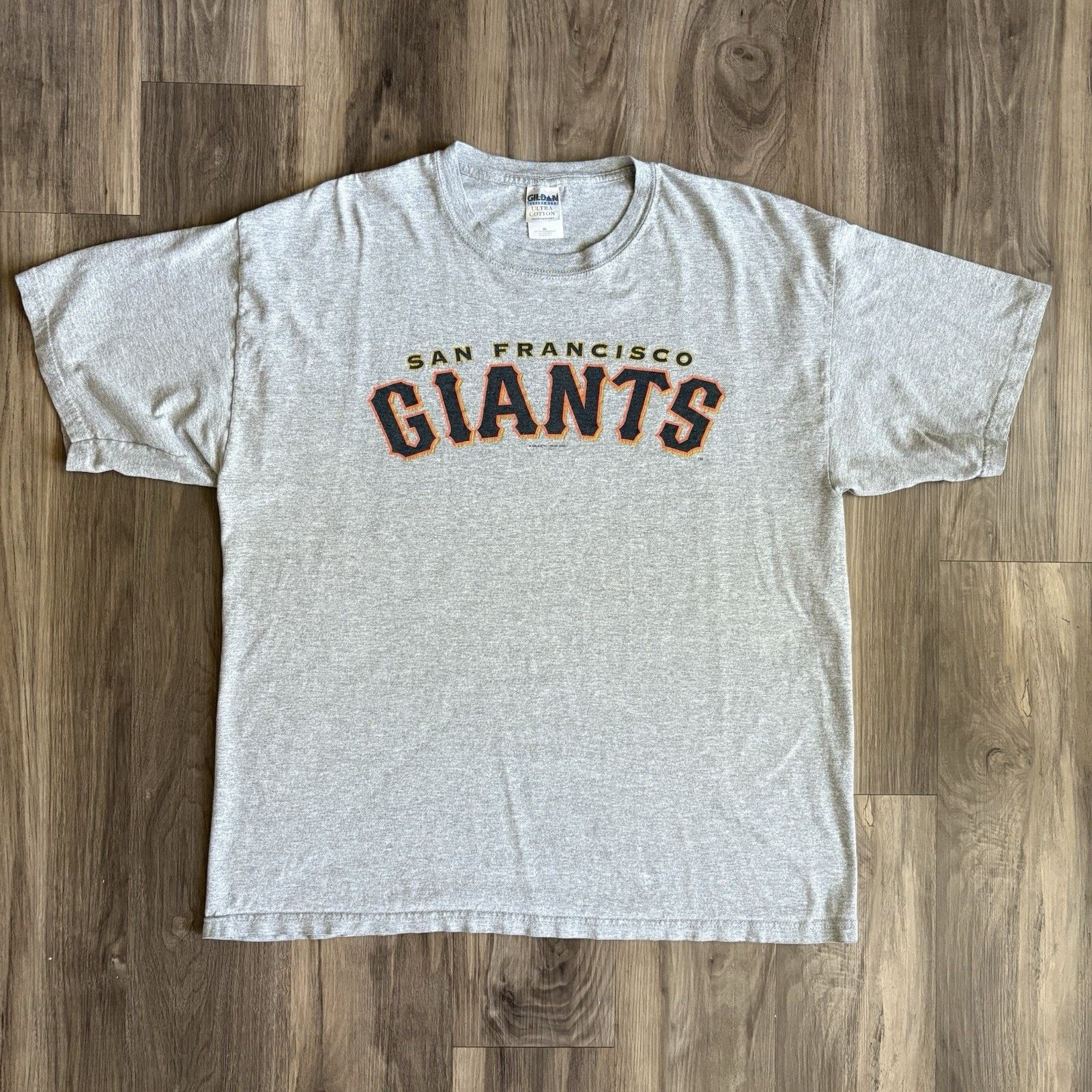 MLB × Vintage Vintage San Francisco Giants T-Shirt Size XL Gray MLB Size US XL / EU 56 / 4 - 1 Thumbnail