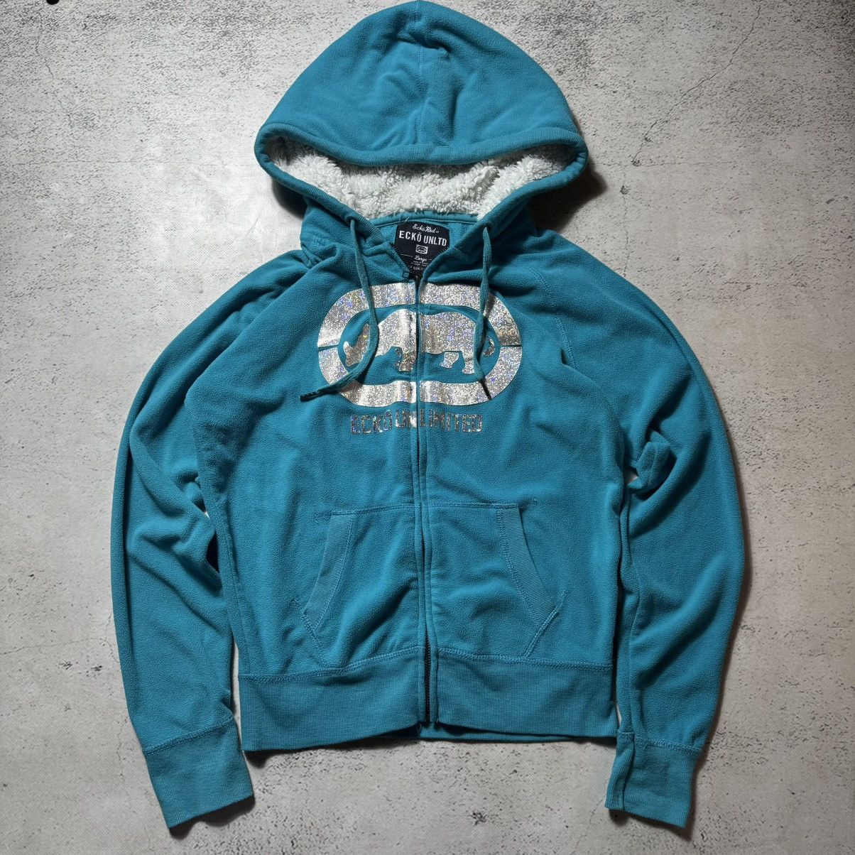 Ecko Unltd. × Rap Tees vintage y2k zip hoodie ecko unlimited with big rhino horn Size L / US 10 / IT 46 - 1 Thumbnail