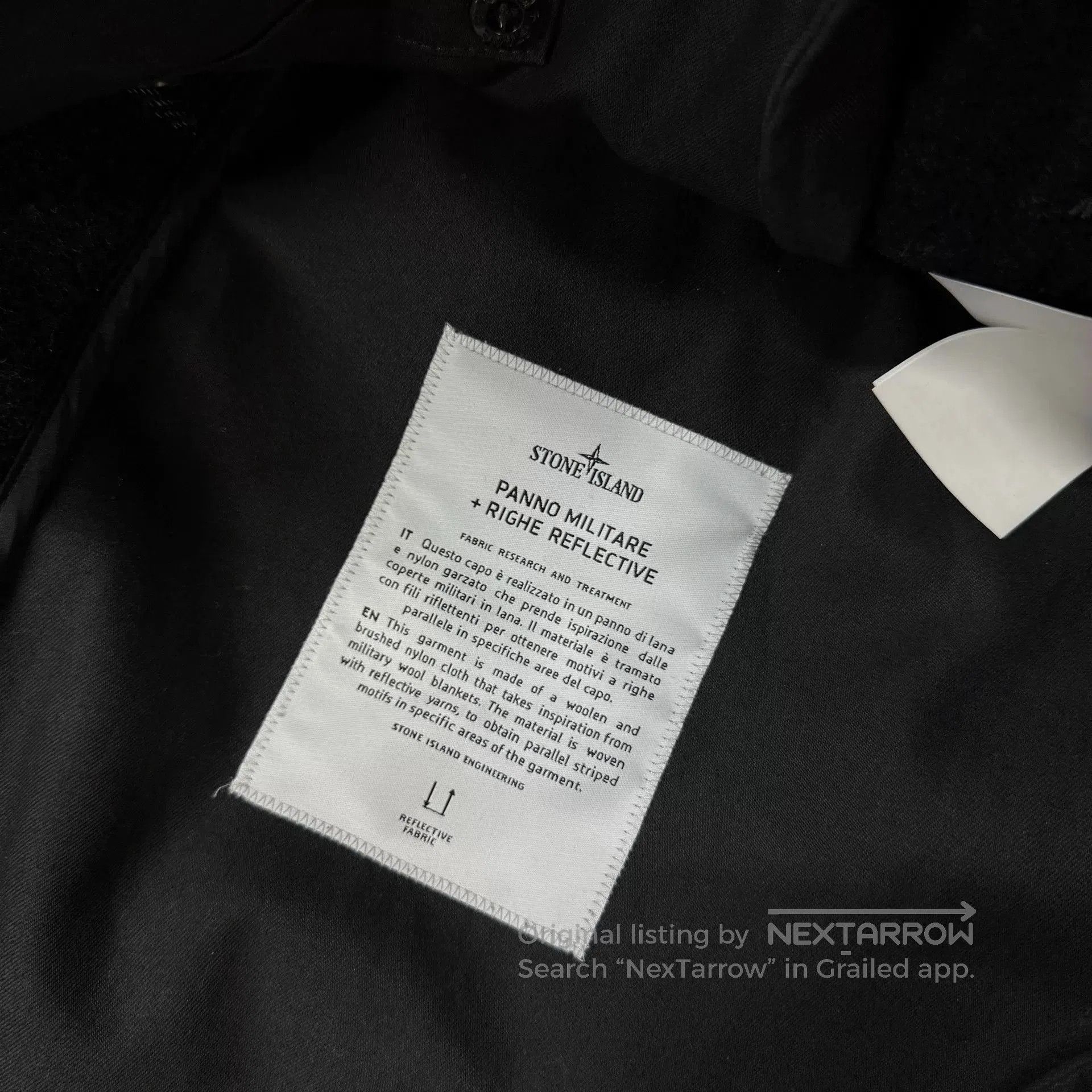 Stone Island Stone Island Black Cashmere Coat. Size US L / EU 52-54 / 3 - 4 Thumbnail