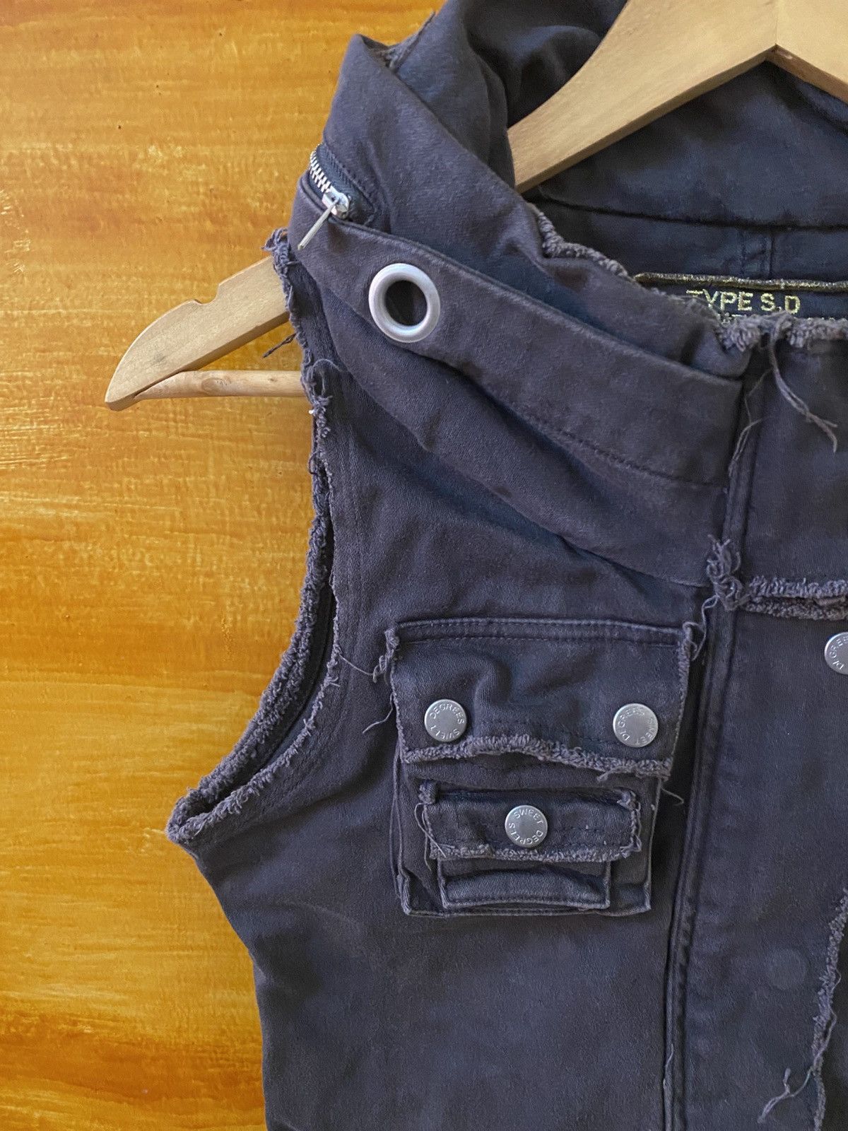 Japanese Brand Sweet Degress type S,D US army vest jacket Size L / US 10 / IT 46 - 3 Thumbnail