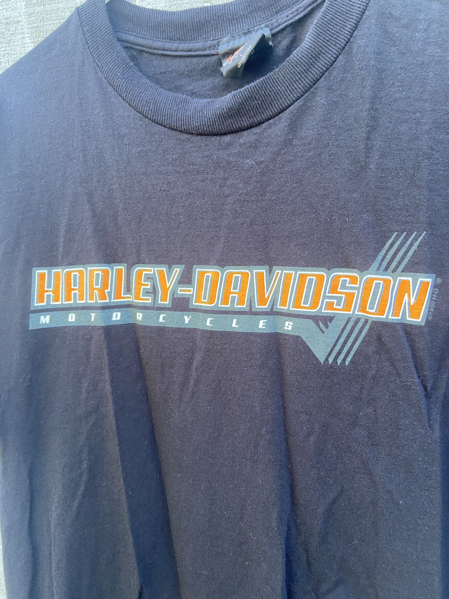 Harley Davidson Harley Davidson Mens Faded T Tee Shirt L Large Vintage Size US L / EU 52-54 / 3 - 2 Thumbnail