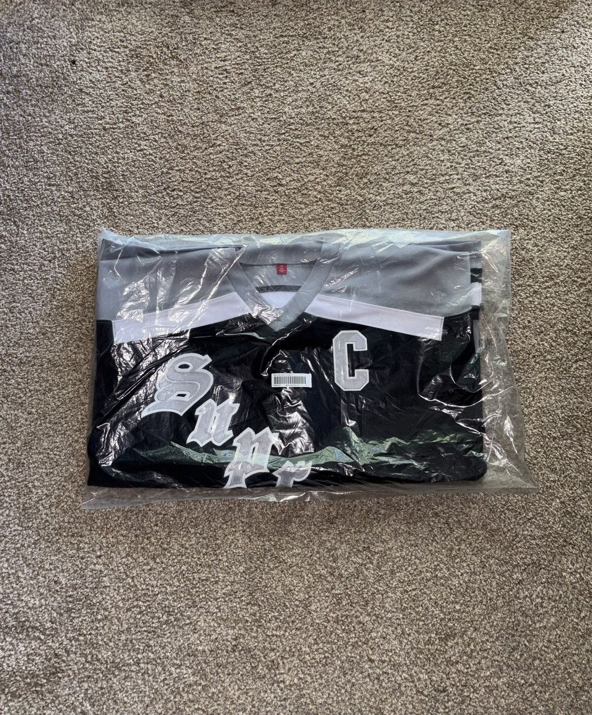 Supreme Supreme Fire & Ice Hockey Jersey Black Size US M / EU 48-50 / 2 - 1 Thumbnail