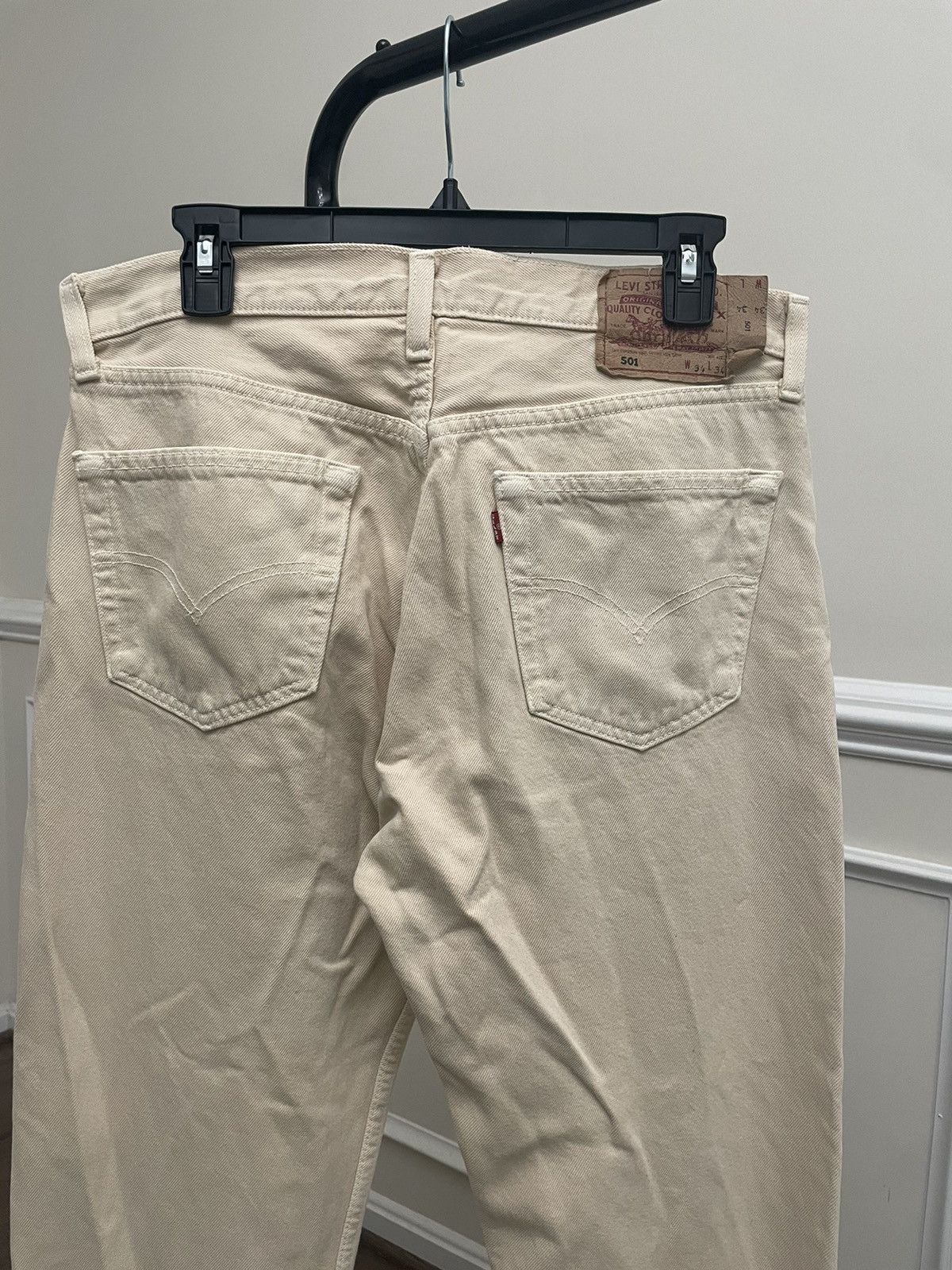 Levi's Vintage 90s Levis 501 Jeans 34X34 Silvertab Size US 32 / EU 48 - 9 Thumbnail
