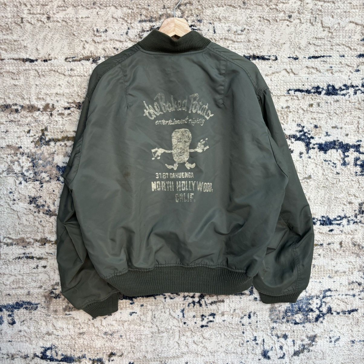 Japanese Brand × Vintage Vintage BOSS GAME Bomber Jacket Rare Design Size US L / EU 52-54 / 3 - 1 Thumbnail