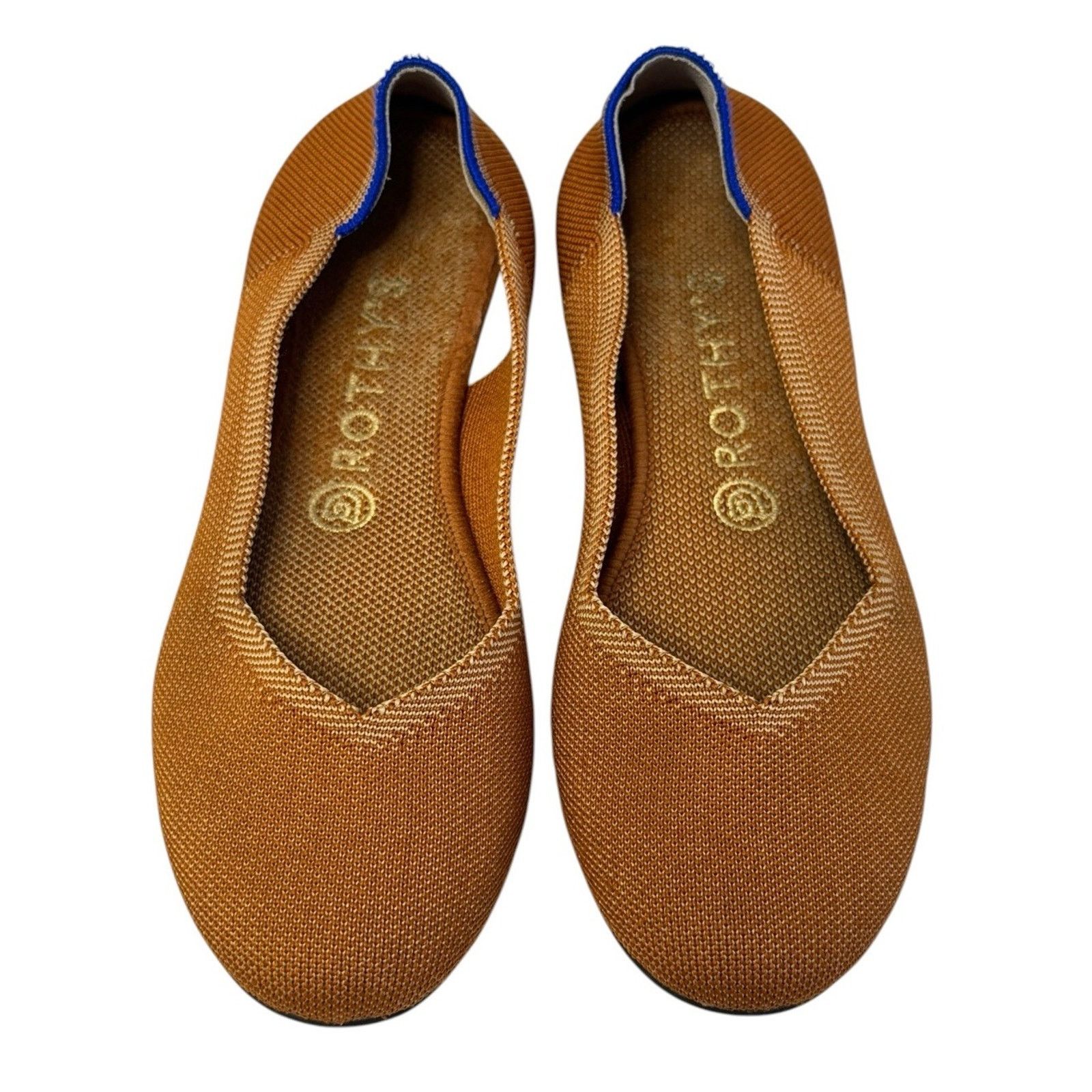 Rothy's ROTHY’S Fawn Colorway Rounded Toe Ballet Knit Flats Slip On Size US 8 / IT 38 - 3 Thumbnail
