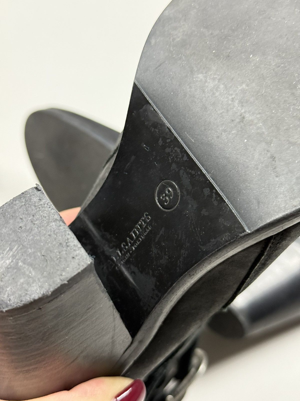 Allsaints Allsaints Ladies Avant-Garde Heeled Ankle Boots Shoes Size US 9 / IT 39 - 19 Thumbnail