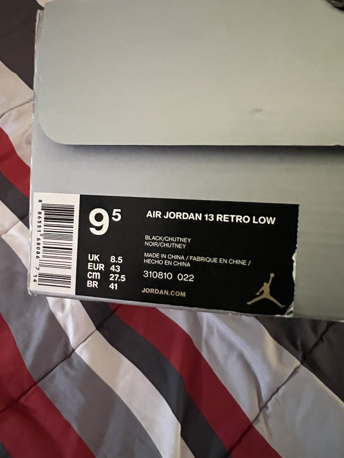 Jordan Brand Air Jordan 13 Retro Lows “Chutney” Size US 9.5 / EU 42-43 - 9 Thumbnail