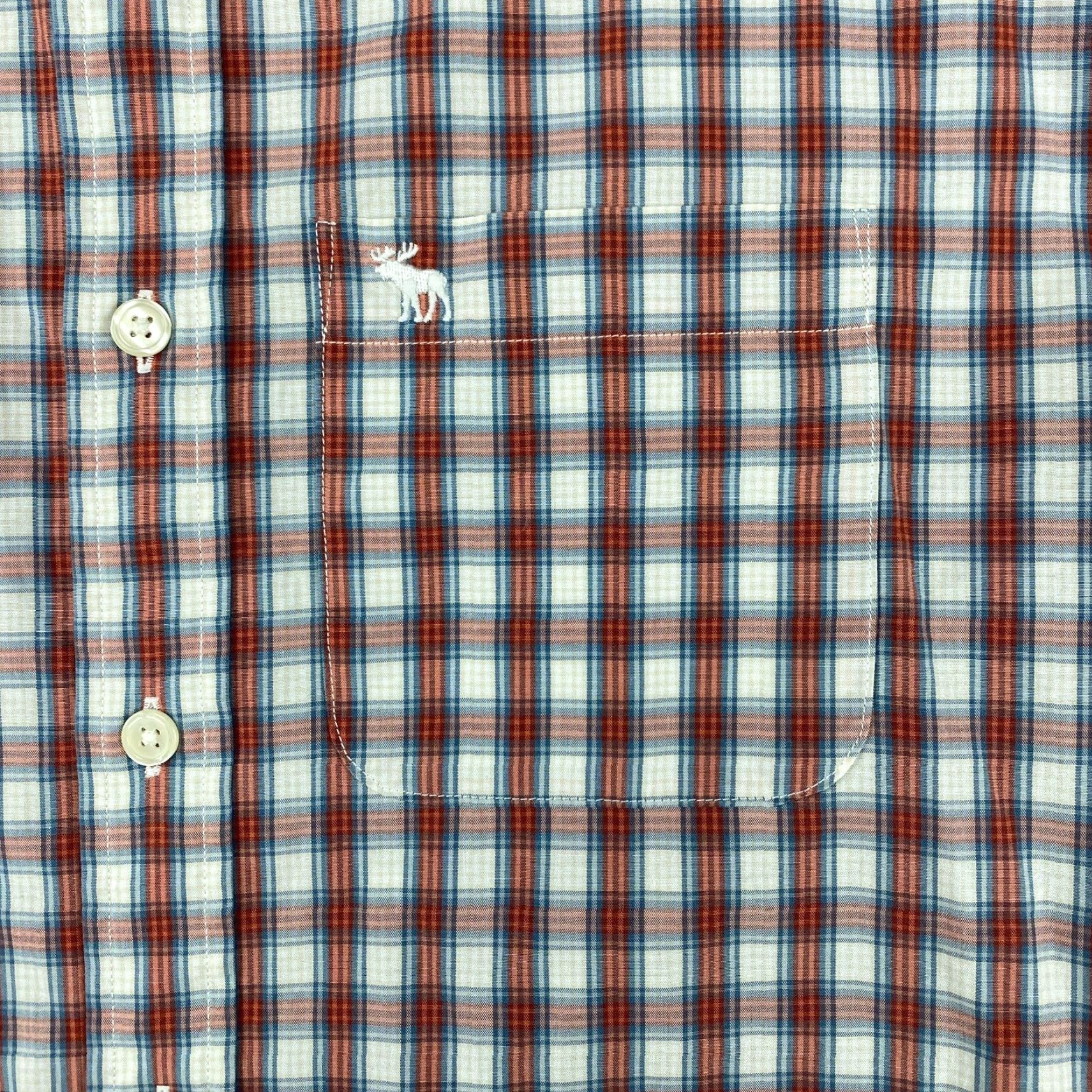 Abercrombie & Fitch Abercrombie & Fitch Button-Down Shirt Mens XL Multicolor Plaid Slim Long Sleeve Size US XL / EU 56 / 4 - 3 Thumbnail