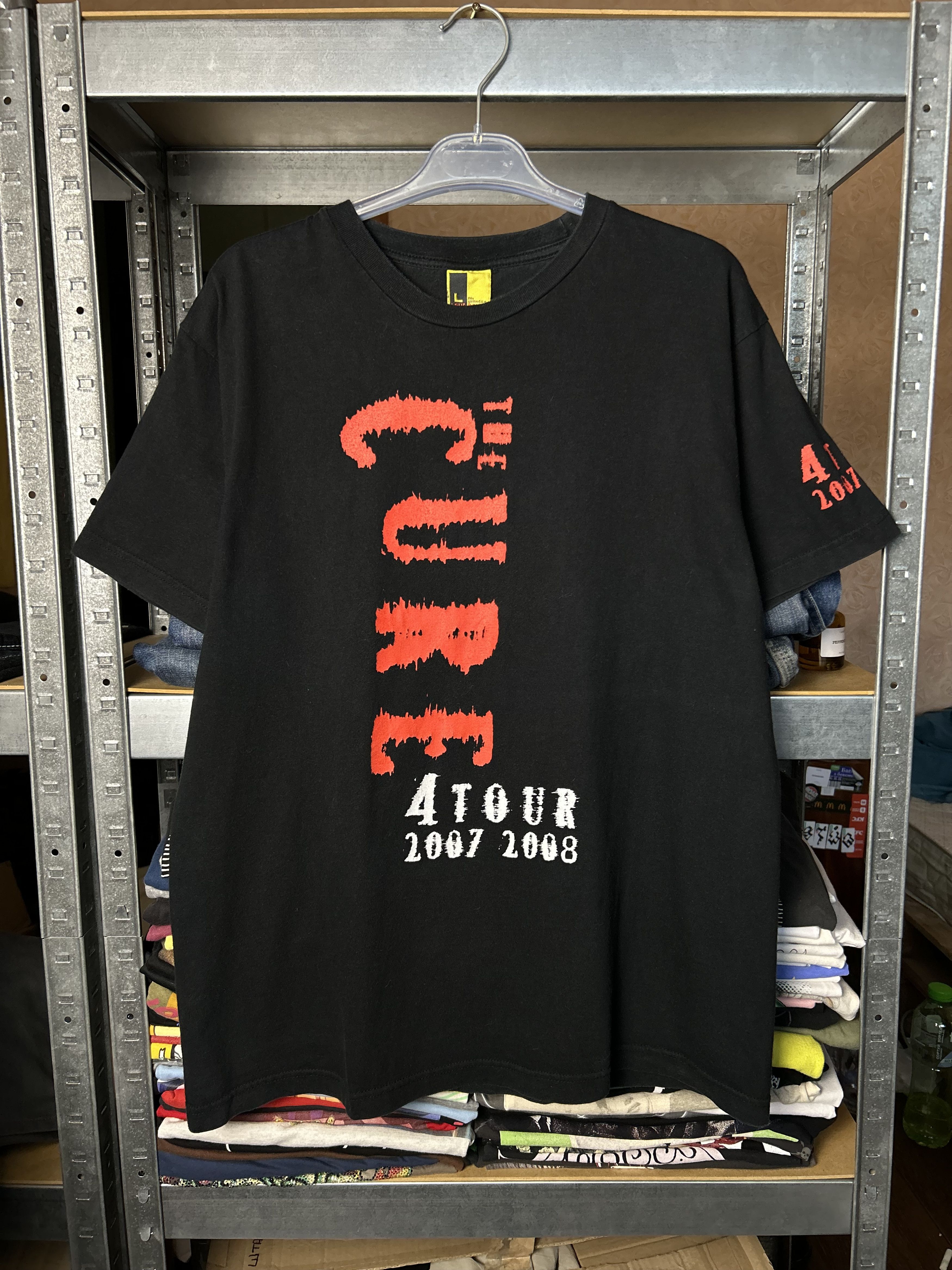 Band Tees Vintage 2007 The Cure Rock Band Australasia Tour T-shirt Size US L / EU 52-54 / 3 - 1 Thumbnail
