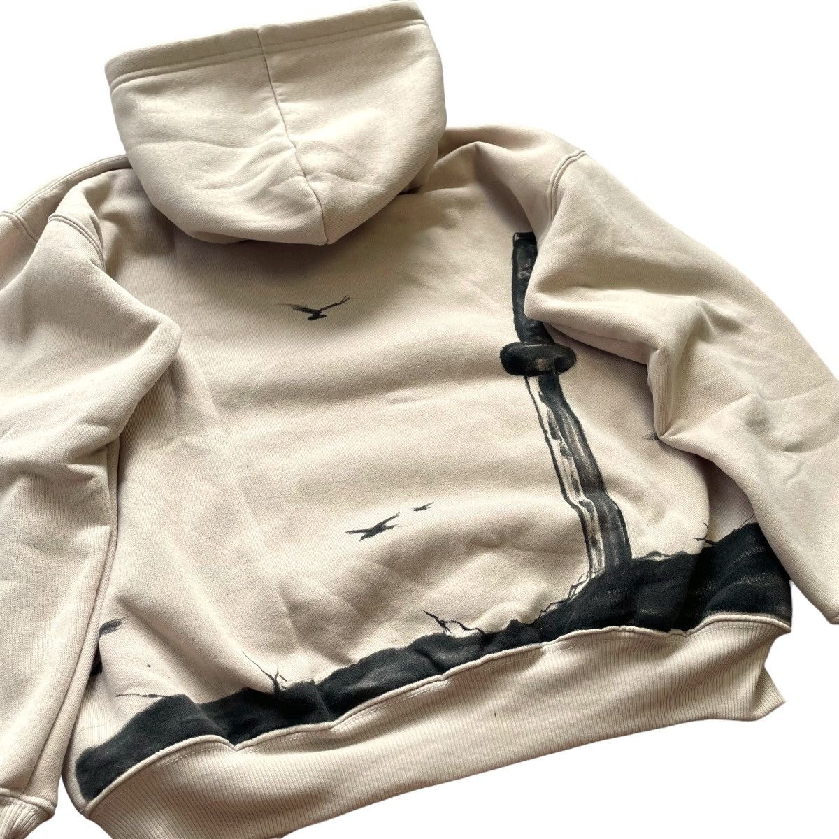 Anime VAGABOND MUSASHI MIYAMOTO CUSTOM HAND PAINTED HOODIE Size US L / EU 52-54 / 3 - 10 Thumbnail