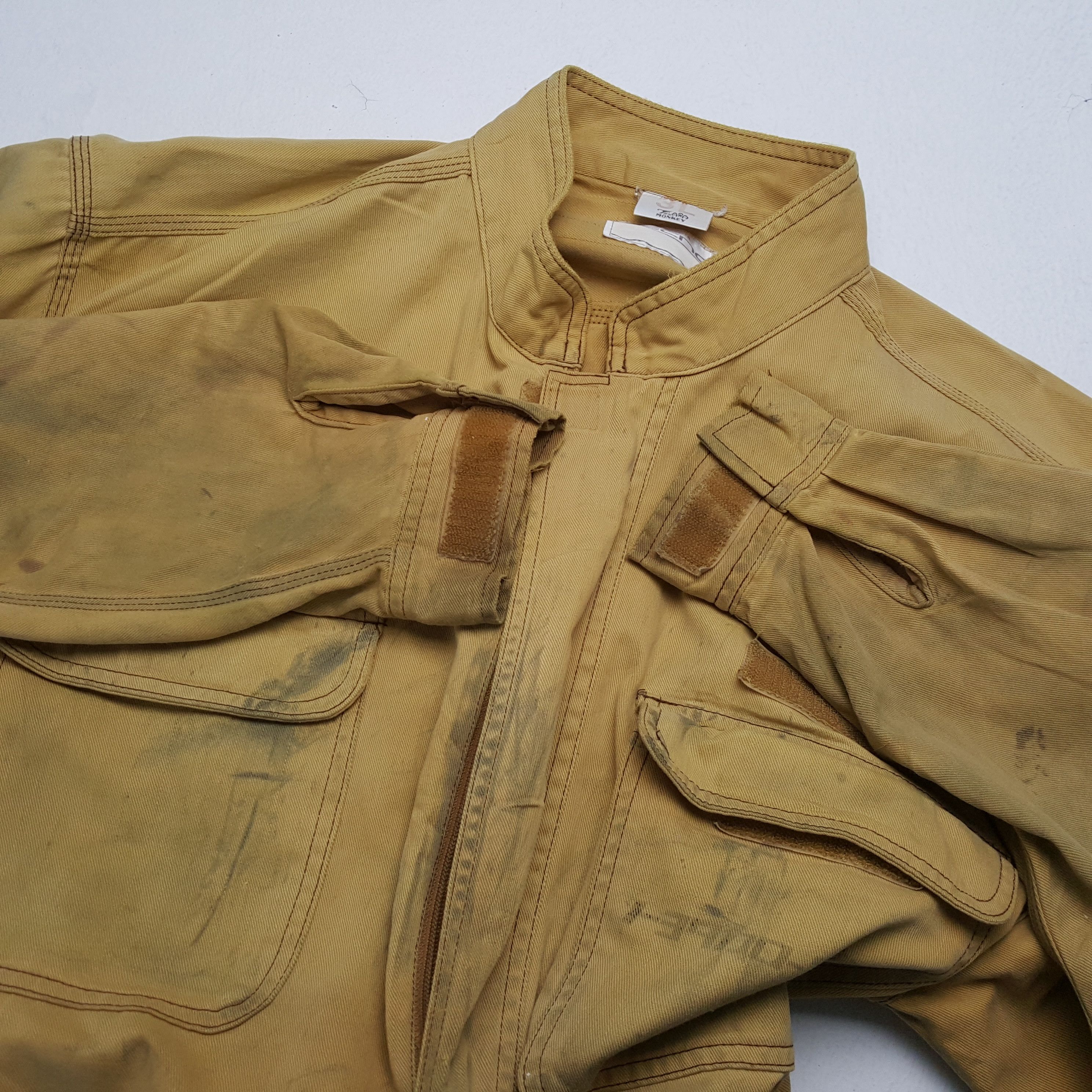 Japanese Brand × Vintage TOYOTA TECNO Motorsports Racing Style Coverall Jacket Size US M / EU 48-50 / 2 - 13 Thumbnail