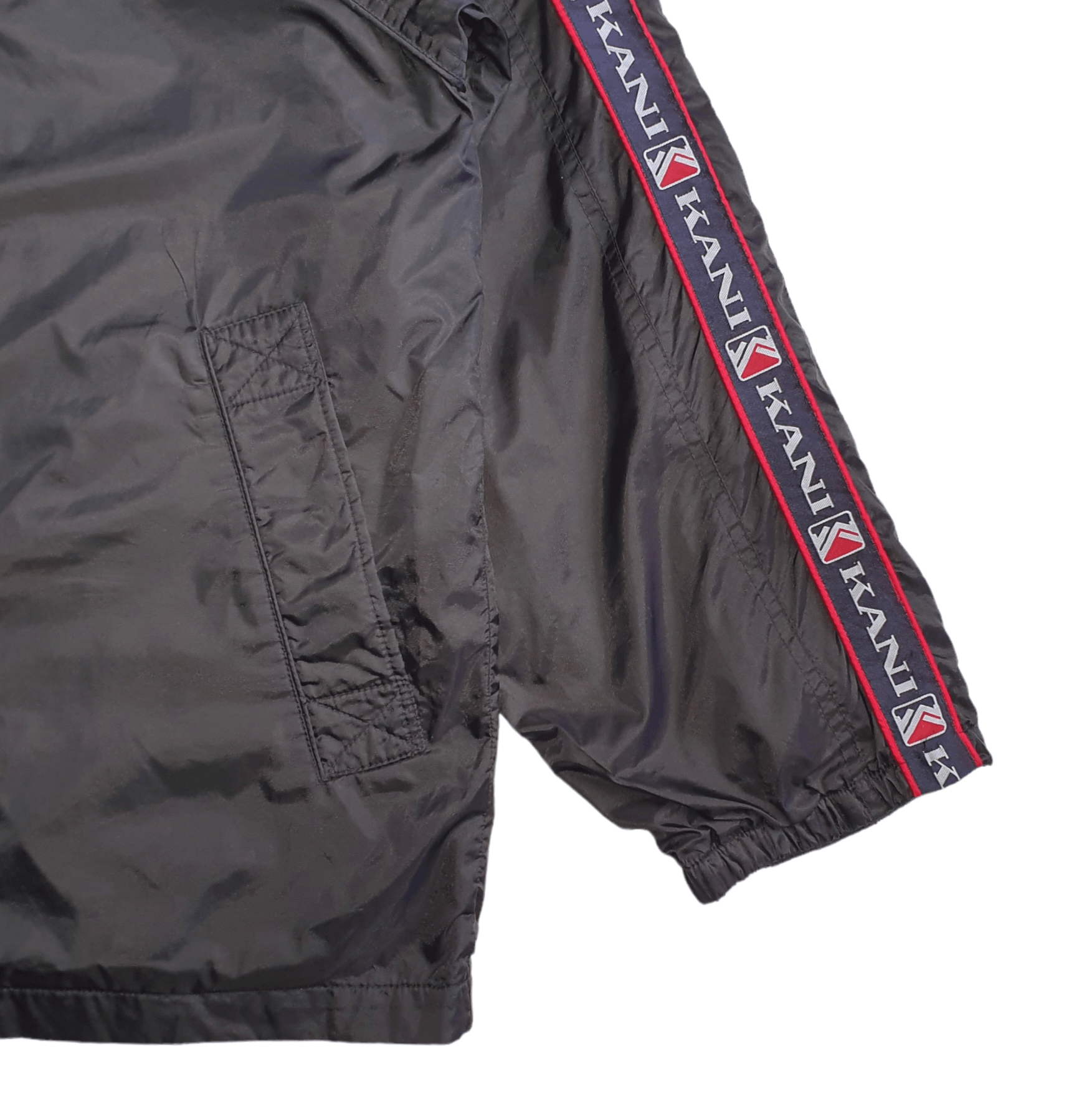 Karl Kani × Vintage Karl Kani Kani Sport windbreaker 90s Side Tape Jacket size M Size US M / EU 48-50 / 2 - 8 Thumbnail