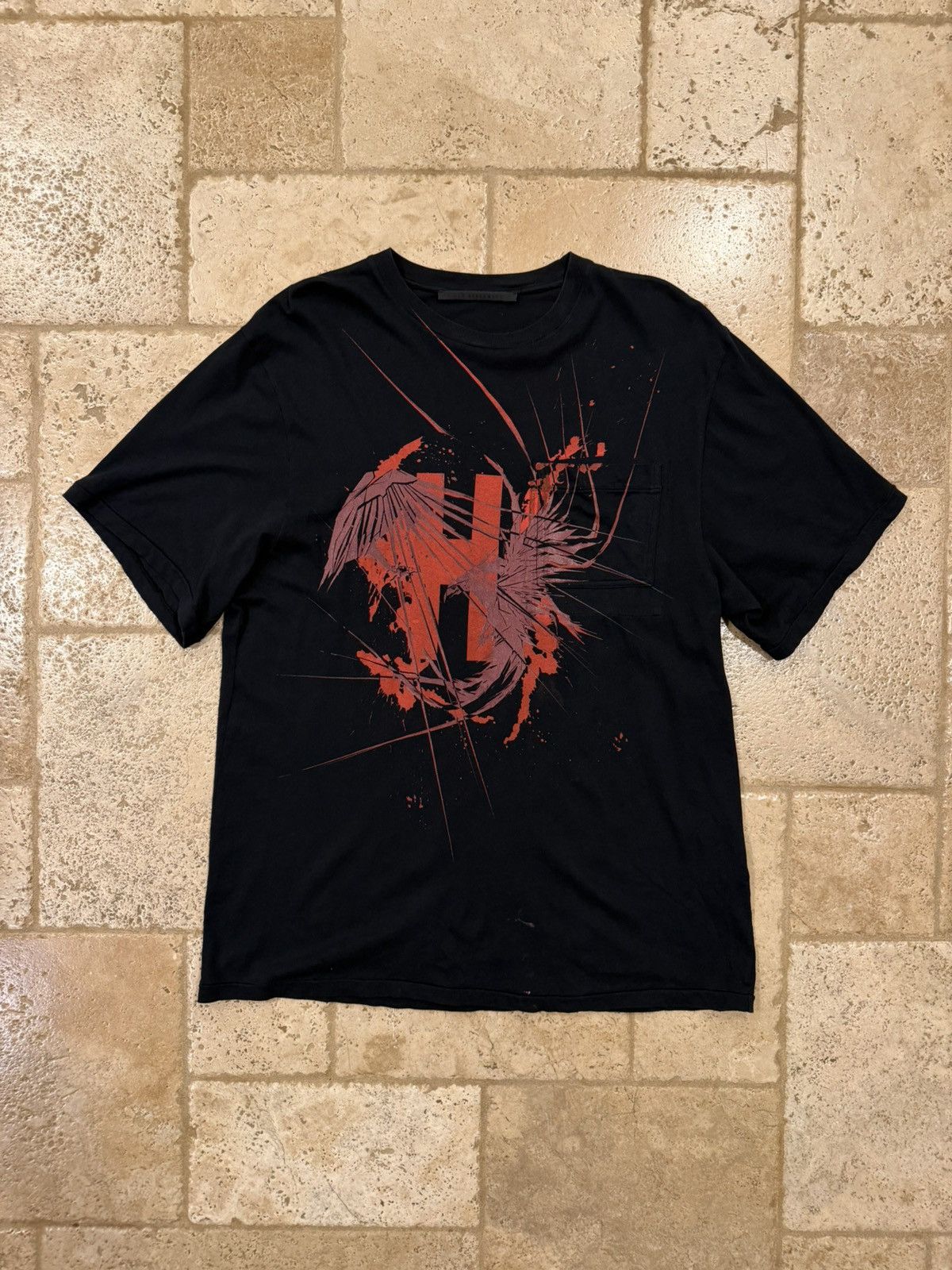 Haider Ackermann Haider Ackermann Oversize HA Black Reversible Pocket T-Shirt Size US S / EU 44-46 / 1 - 6 Thumbnail