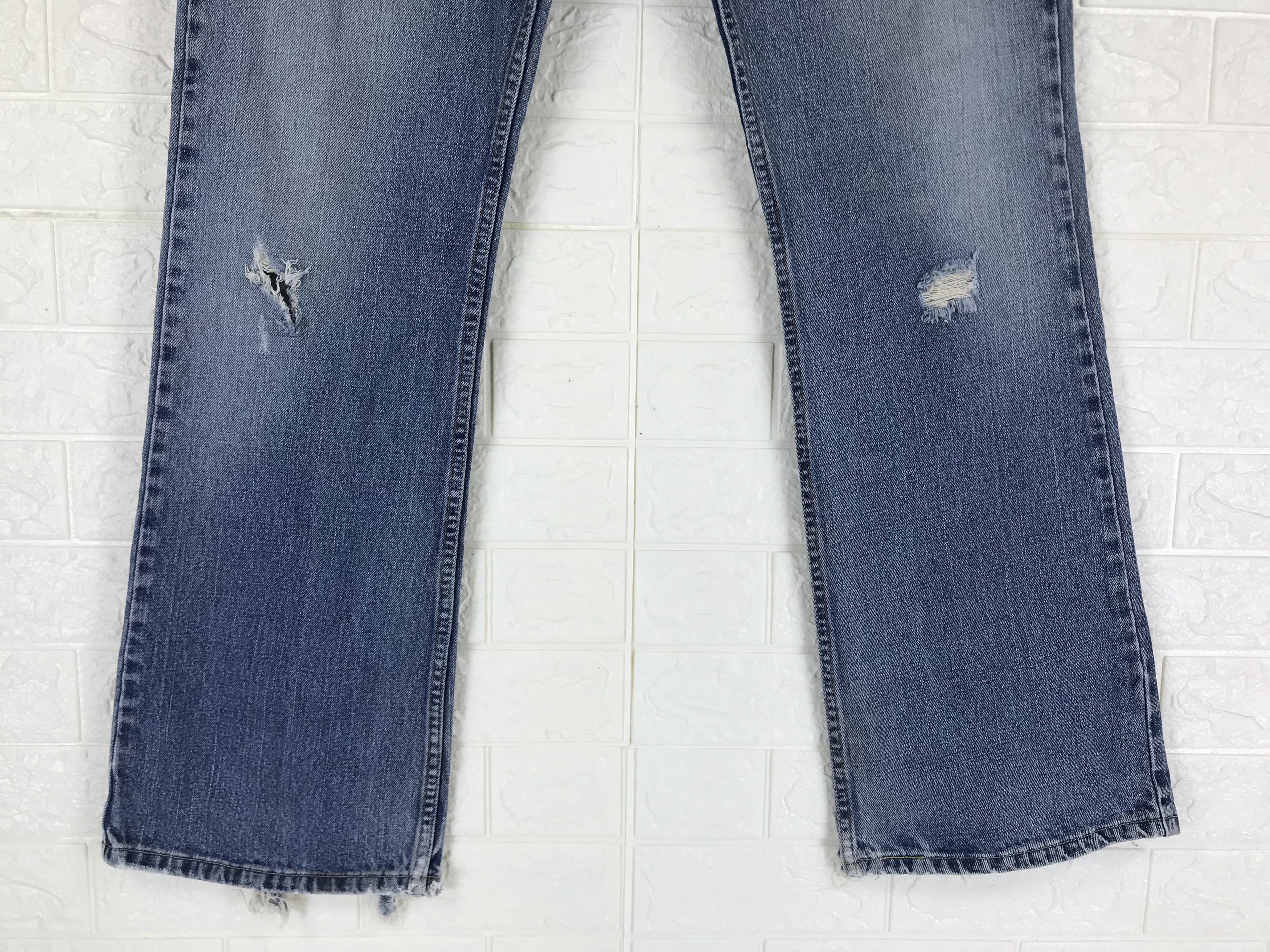 Levi's Vintage Levi's 527 Flare Jeans Distressed Denim Size US 32 / EU 48 - 4 Thumbnail