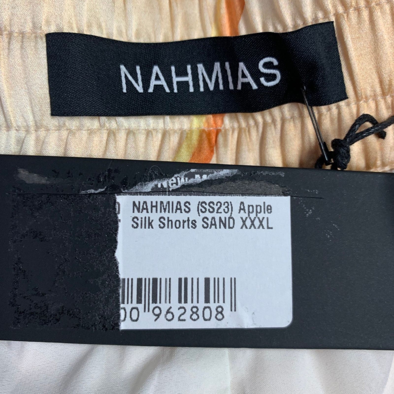 Nahmias NAHMIAS SS23 Size XXXL Print Silk Blend Drawstring Shorts Size US 40 / EU 56 - 3 Thumbnail