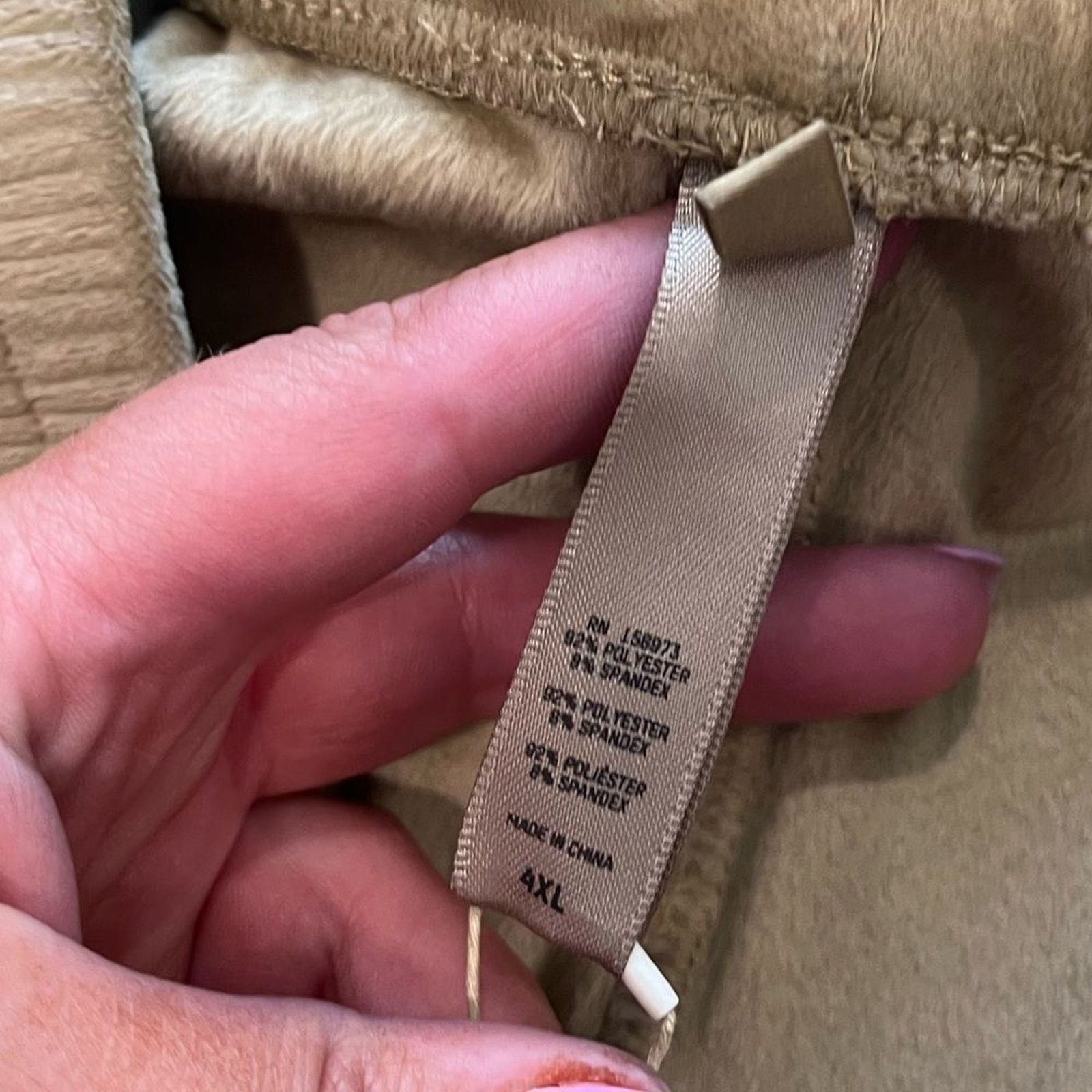 SKIMS NWT Skims Velour Track Pants Gold Size 4X Size 42" / US 20 - 9 Thumbnail