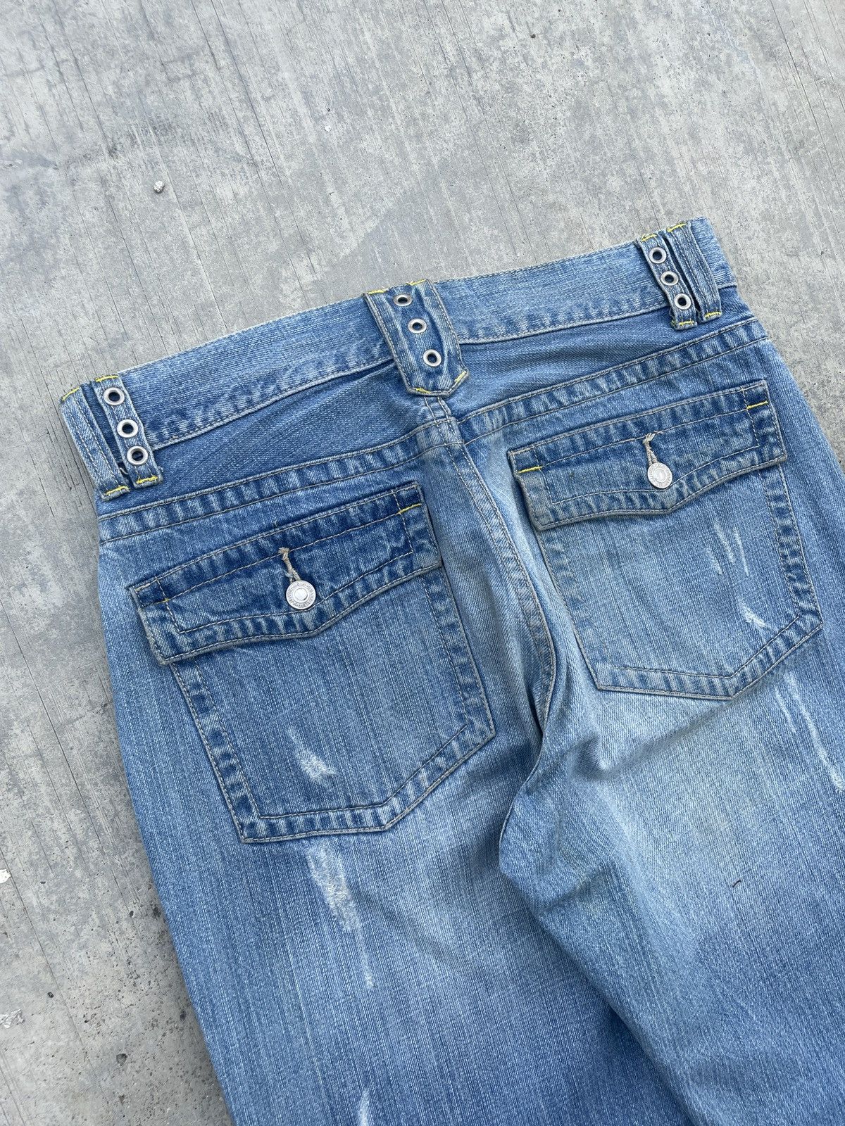 Japanese Brand 2000s JAPANESE BRAND J’AIME HOMME DISTRESSED PUNK Size US 32 / EU 48 - 6 Thumbnail