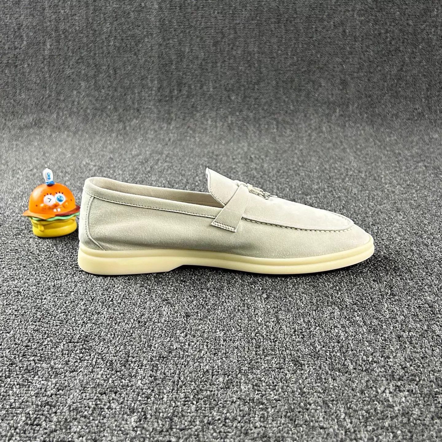 Loro Piana Loro Piana suede sneaker lock detail women's 38 Size US 7.5 / IT 37.5 - 4 Thumbnail