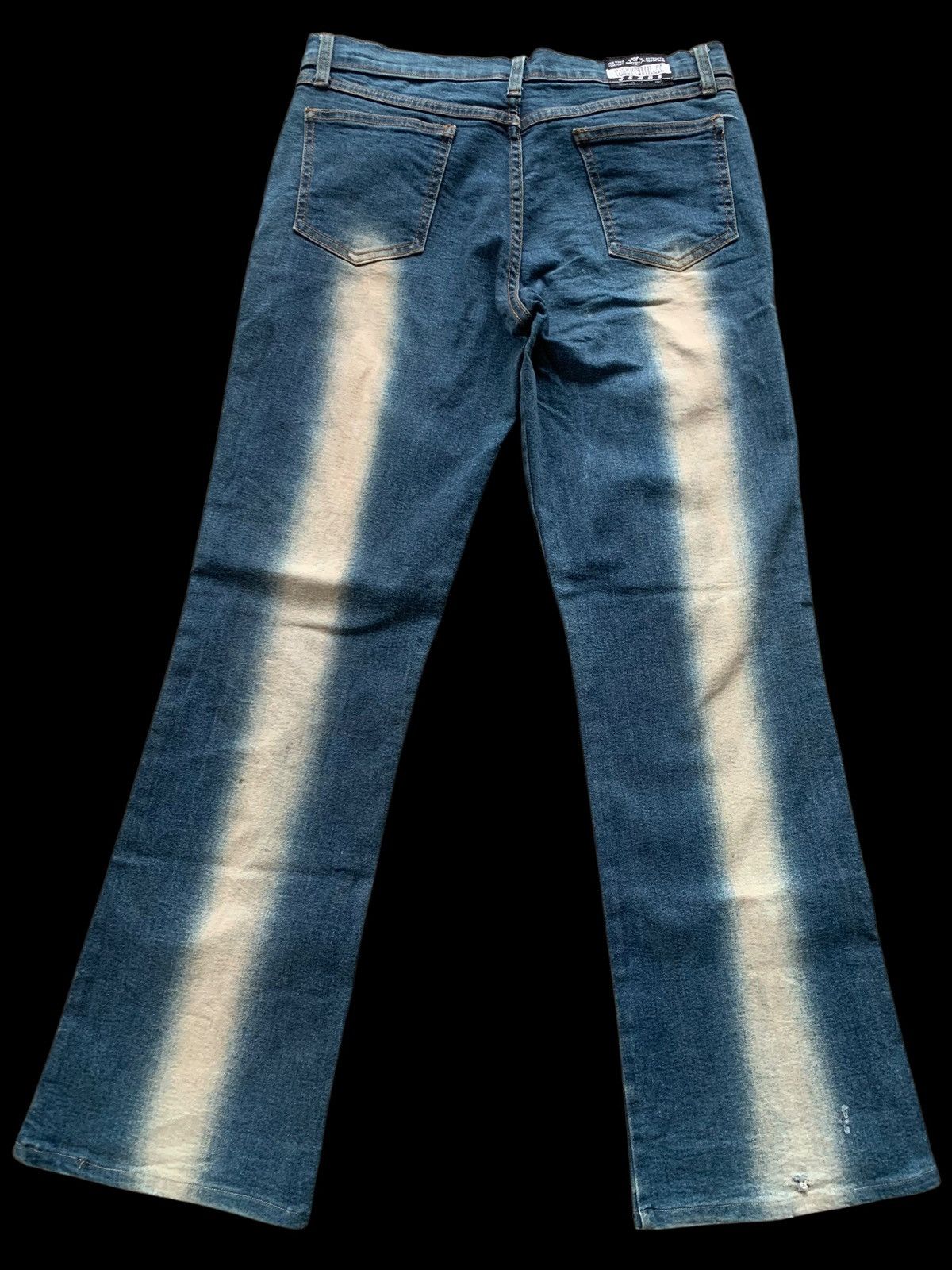 If Six Was Nine × Japanese Brand × Vintage Watch L.A Jeans Flare Vintage Distressed Denim Size 32" / US 10 / IT 46 - 10 Thumbnail