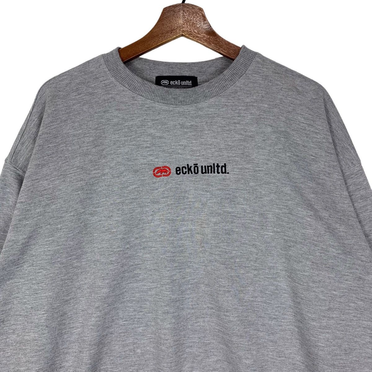 Ecko Unltd. × Vintage Vintage Ecko Unltd Rhino Brand Spell Out Sweatshirt Size US XL / EU 56 / 4 - 2 Thumbnail