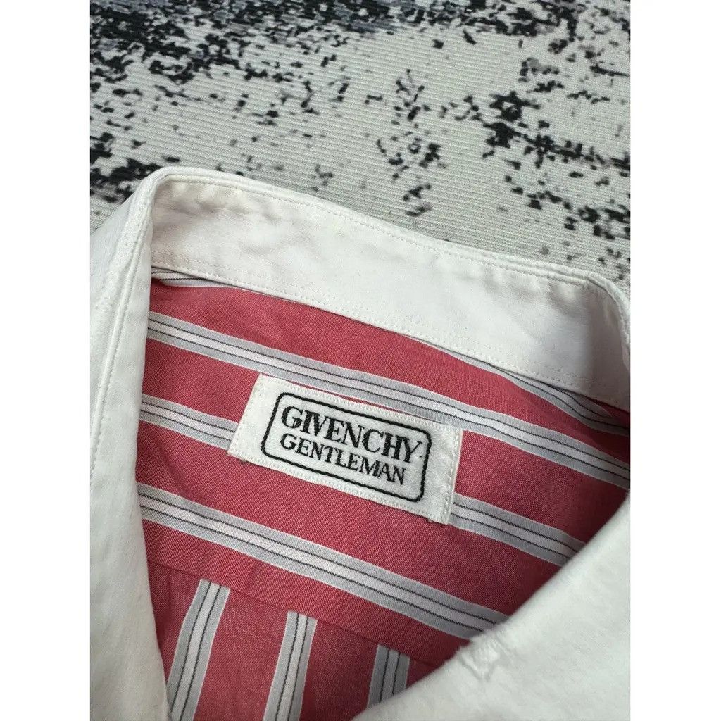 Givenchy Givenchy Shirt Striped Pink Size Fit XL Size US XL / EU 56 / 4 - 5 Thumbnail