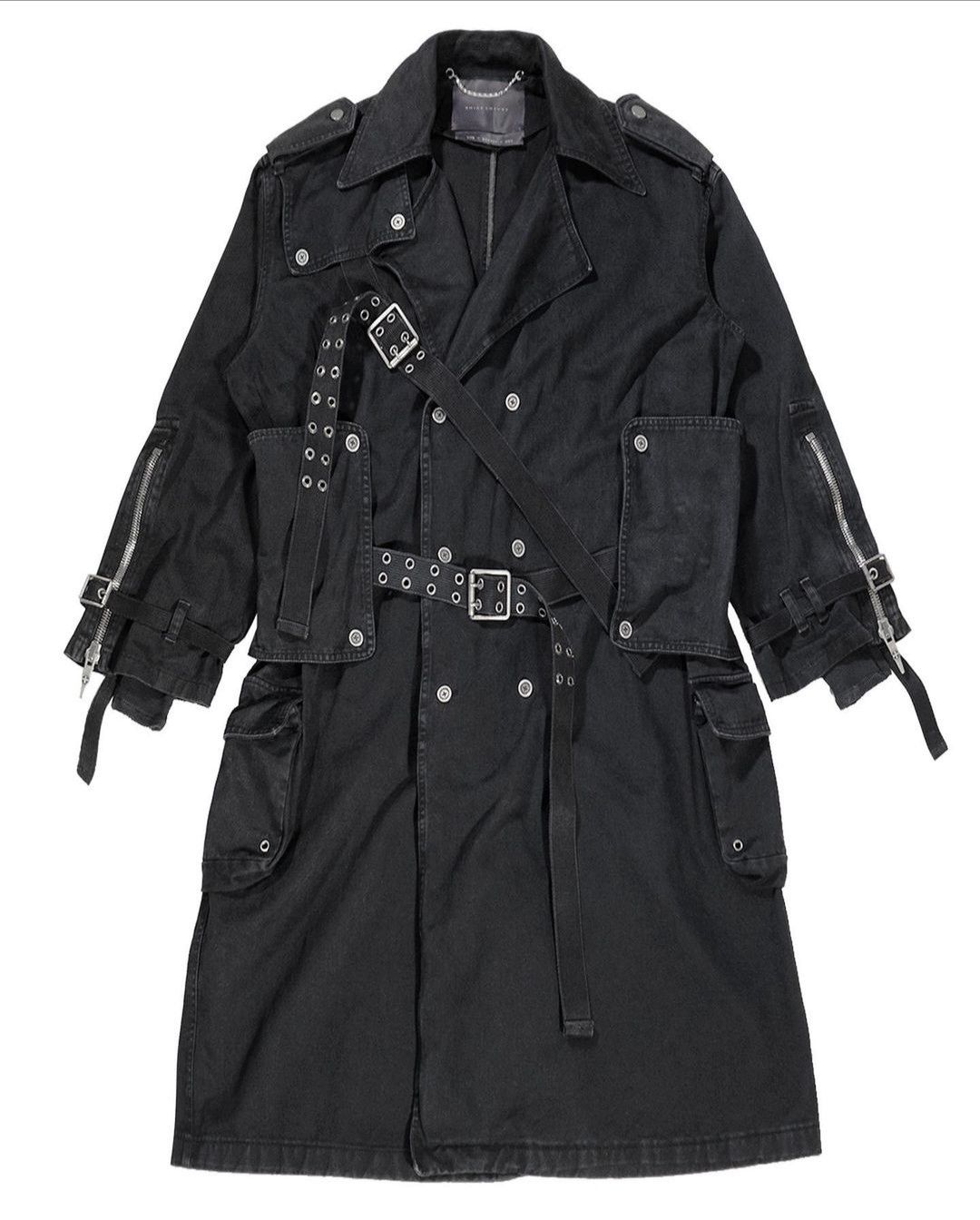 SHINE LUXURY Shine Luxury Studios racer kombat Trenchcoat Size US L / EU 52-54 / 3 - 5 Thumbnail