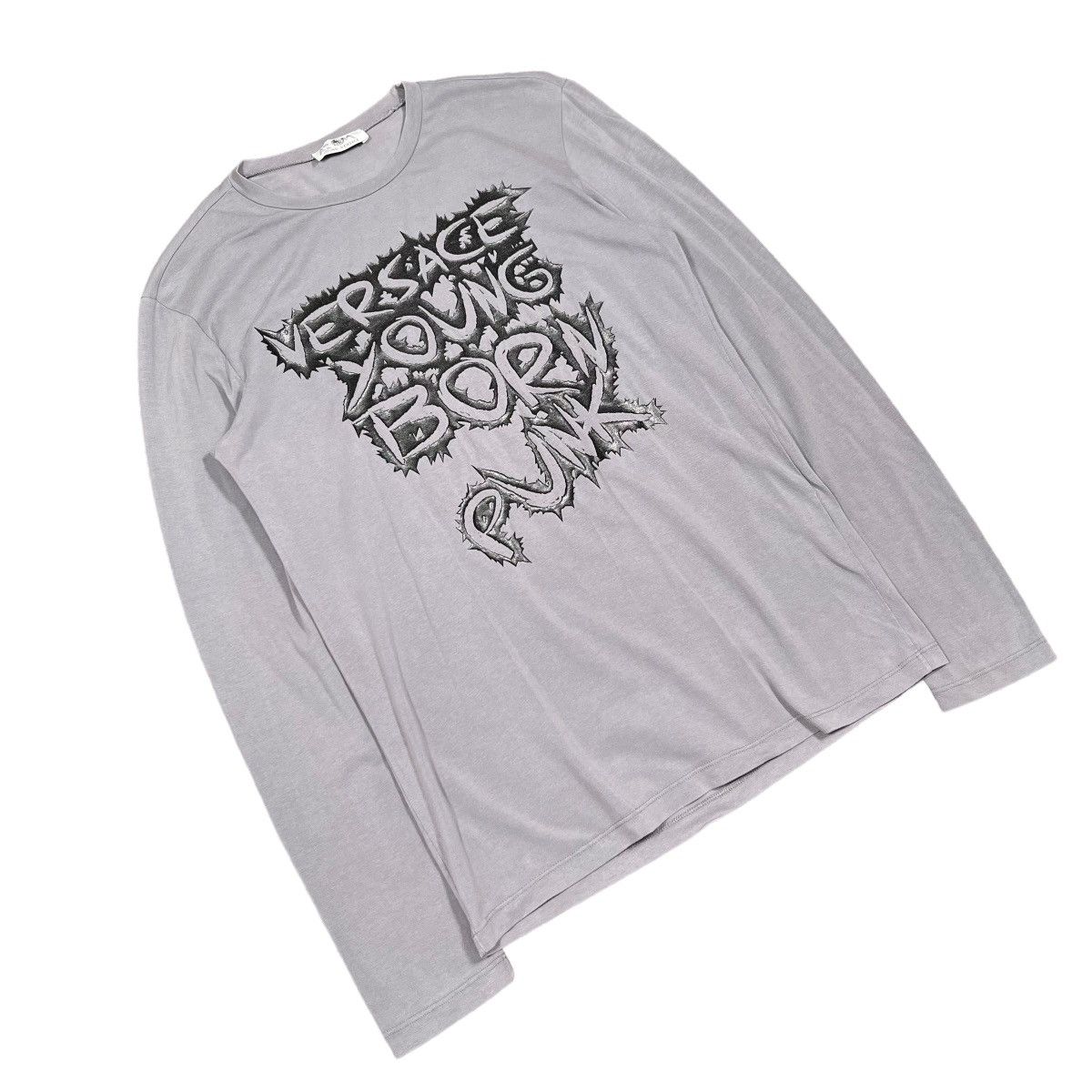 Versace Versace Young Born Punk Long Sleeve Shirt Size US S / EU 44-46 / 1 - 2 Thumbnail