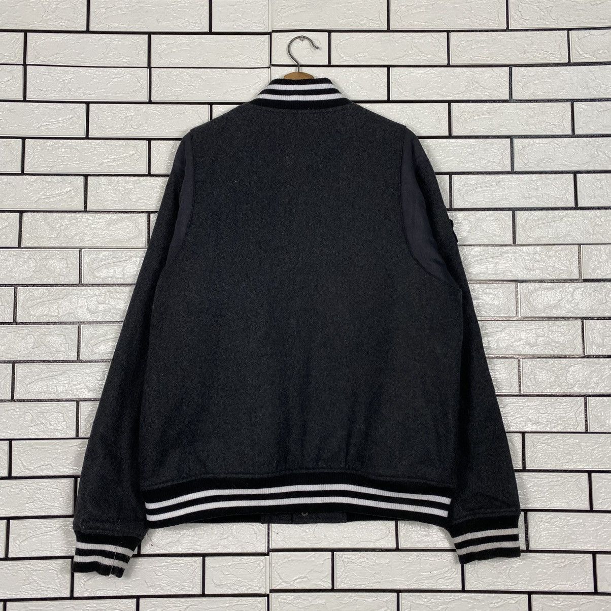 Ecko Unltd. Vintage Wool Bomber Jacket Ecko Untld Big Logo Size US L / EU 52-54 / 3 - 11 Thumbnail