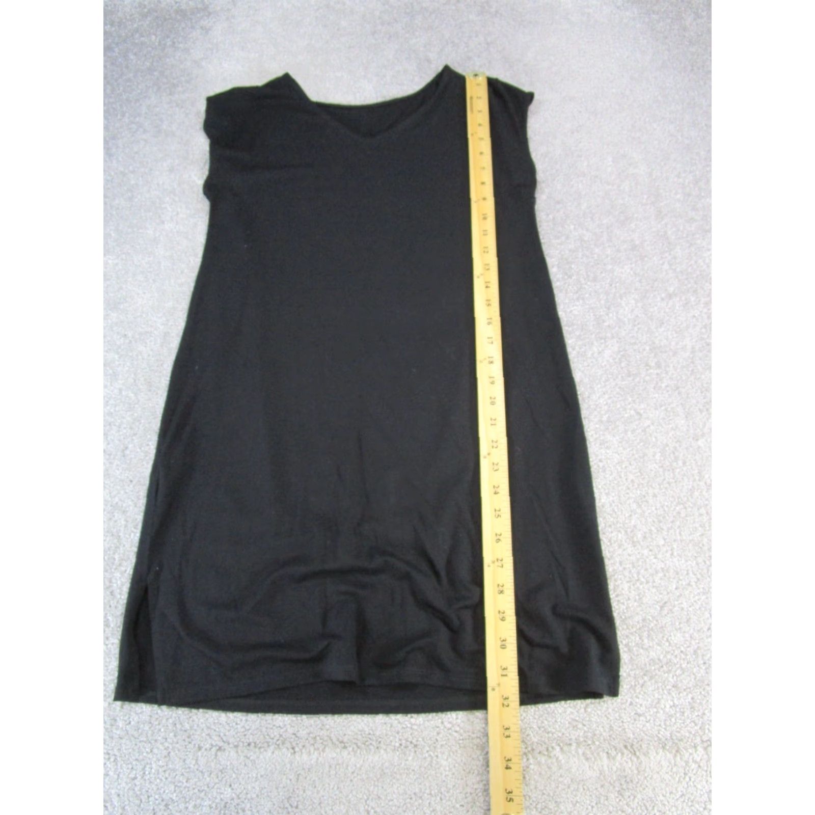 Eileen Fisher VINTAGE Eiieen Fisher Dress Womens Petite Pp Black Size XS / US 0-2 / IT 36-38 - 7 Thumbnail