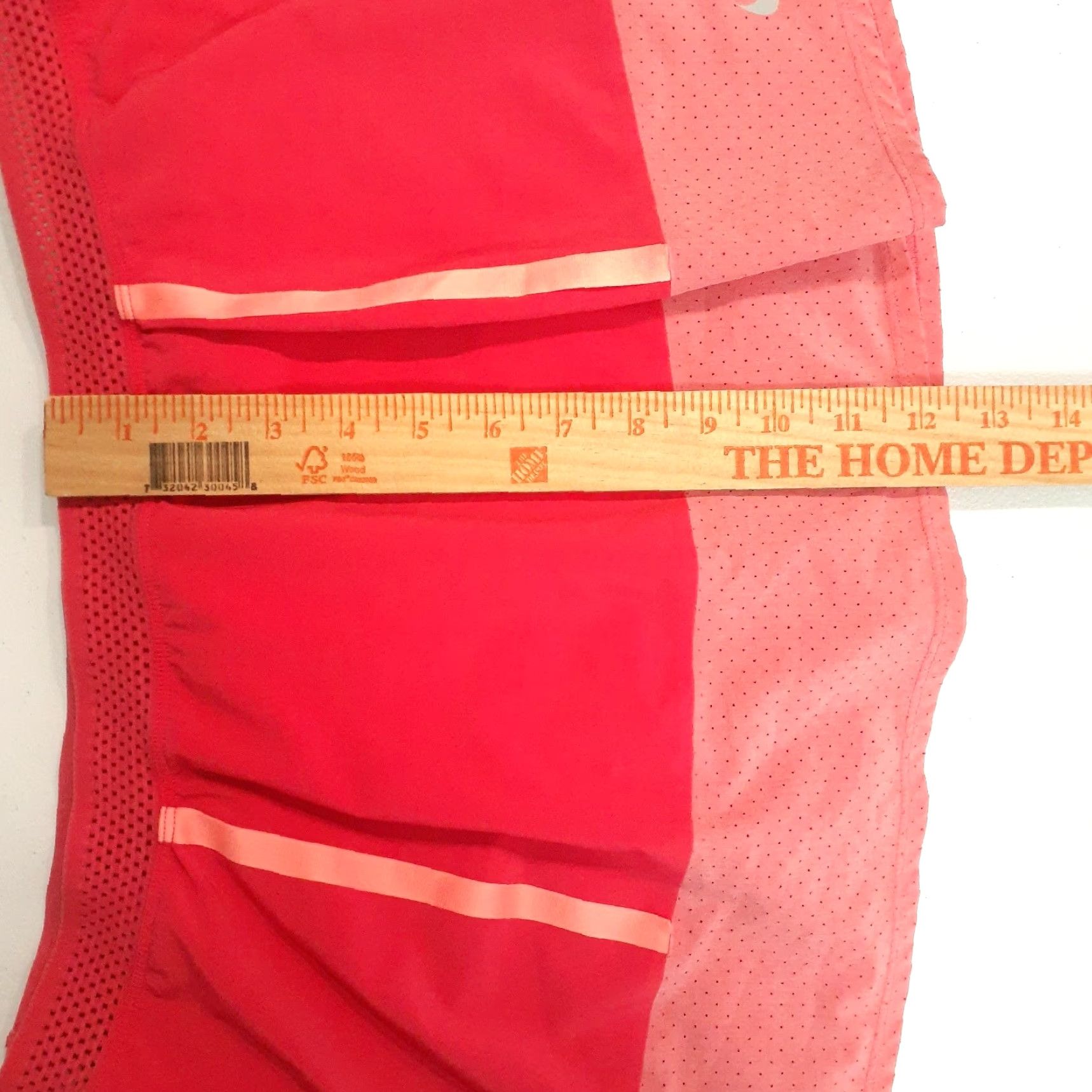 Nike Nike Dri Fit Skirt Skort Golf Tennis Pickleball Fits Large Pink Coral Waist 33" Skort Women L Short Athletic Activewear 90s? Size 36" / US 14 / IT 50 - 7 Thumbnail