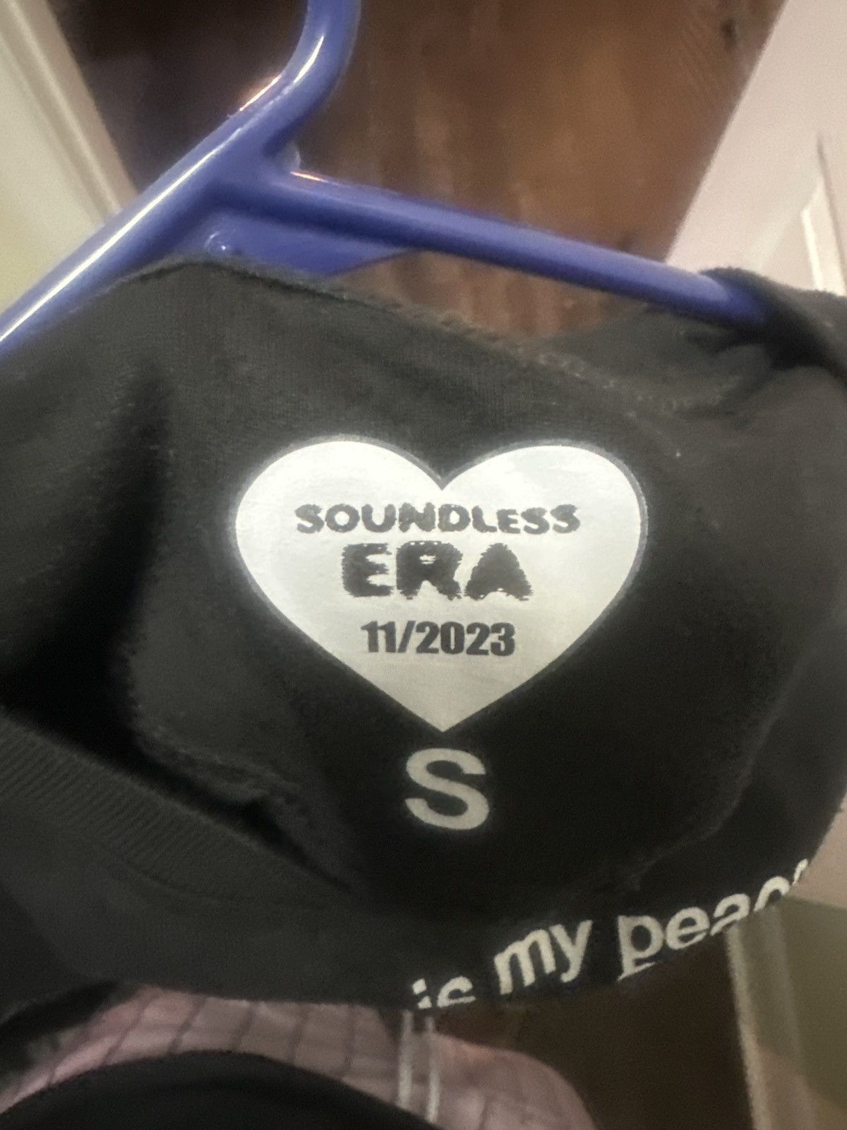 Other SOUNDLESSERA “This is my peace” LONGSLEEVE Size US S / EU 44-46 / 1 - 2 Thumbnail