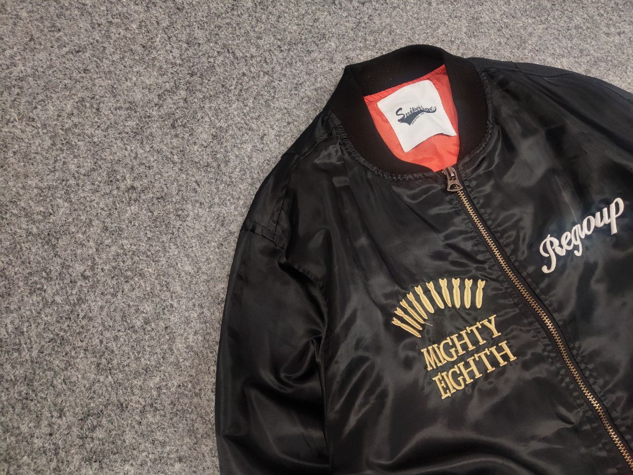 Vintage 90's Us Army Special Forces Regroup Bomber Jacket