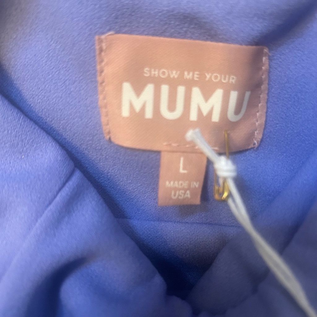 Show Me Your MuMu Women's show me Your MuMu Luca Periwinkle Dress L Size L / US 10 / IT 46 - 12 Thumbnail