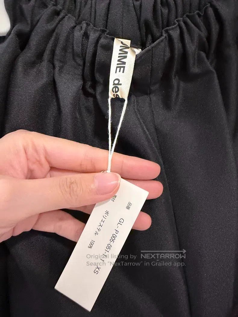 Comme des Garcons Comme Des Garcons size XS Polyester Drawstring Tapered Tro Size 23" - 2 Thumbnail